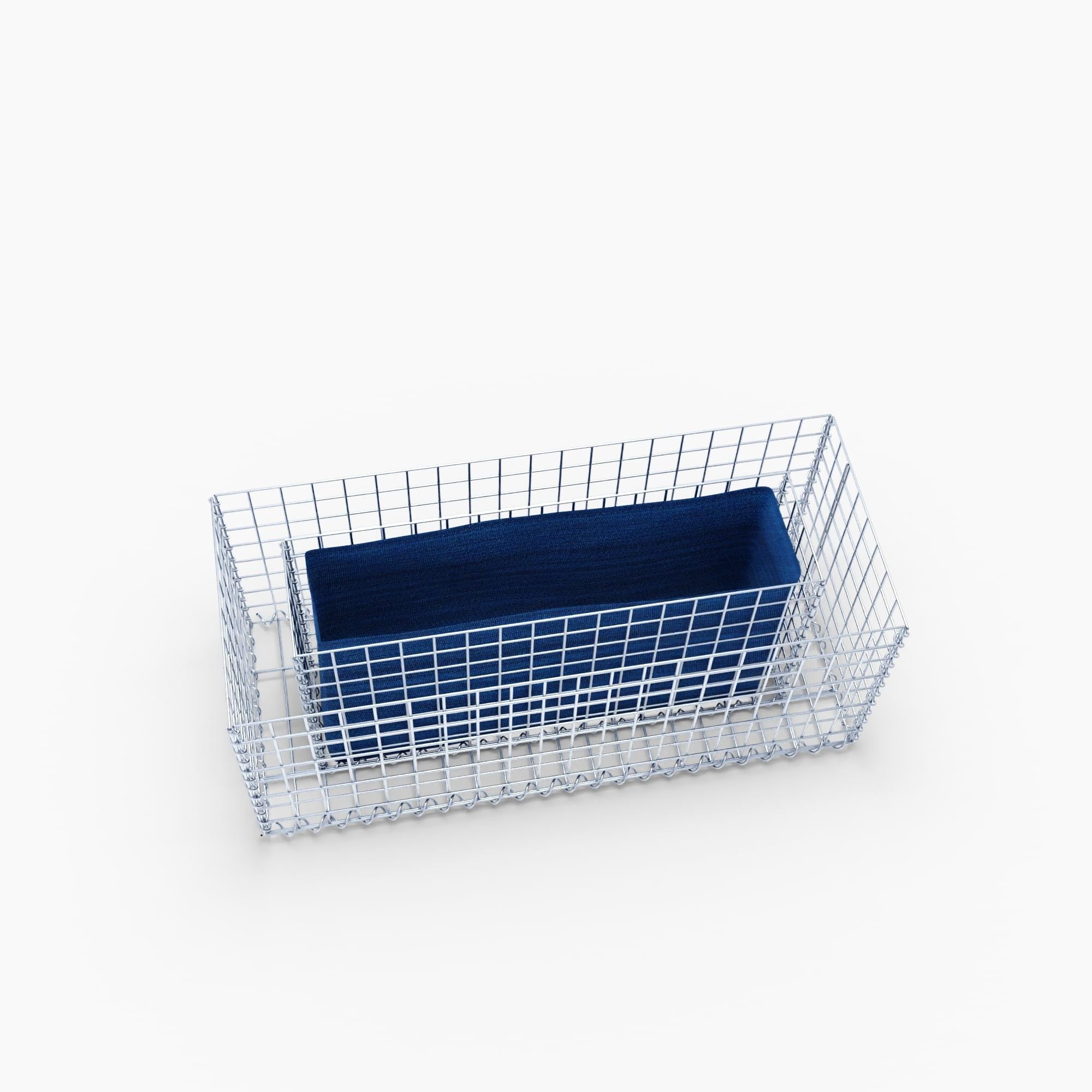 Högbädd, fyrkantig 100 cm x 40 cm x 40 cm (L x H x D), maskstorlek 5 x 5 cm, väggtjocklek 10 cm