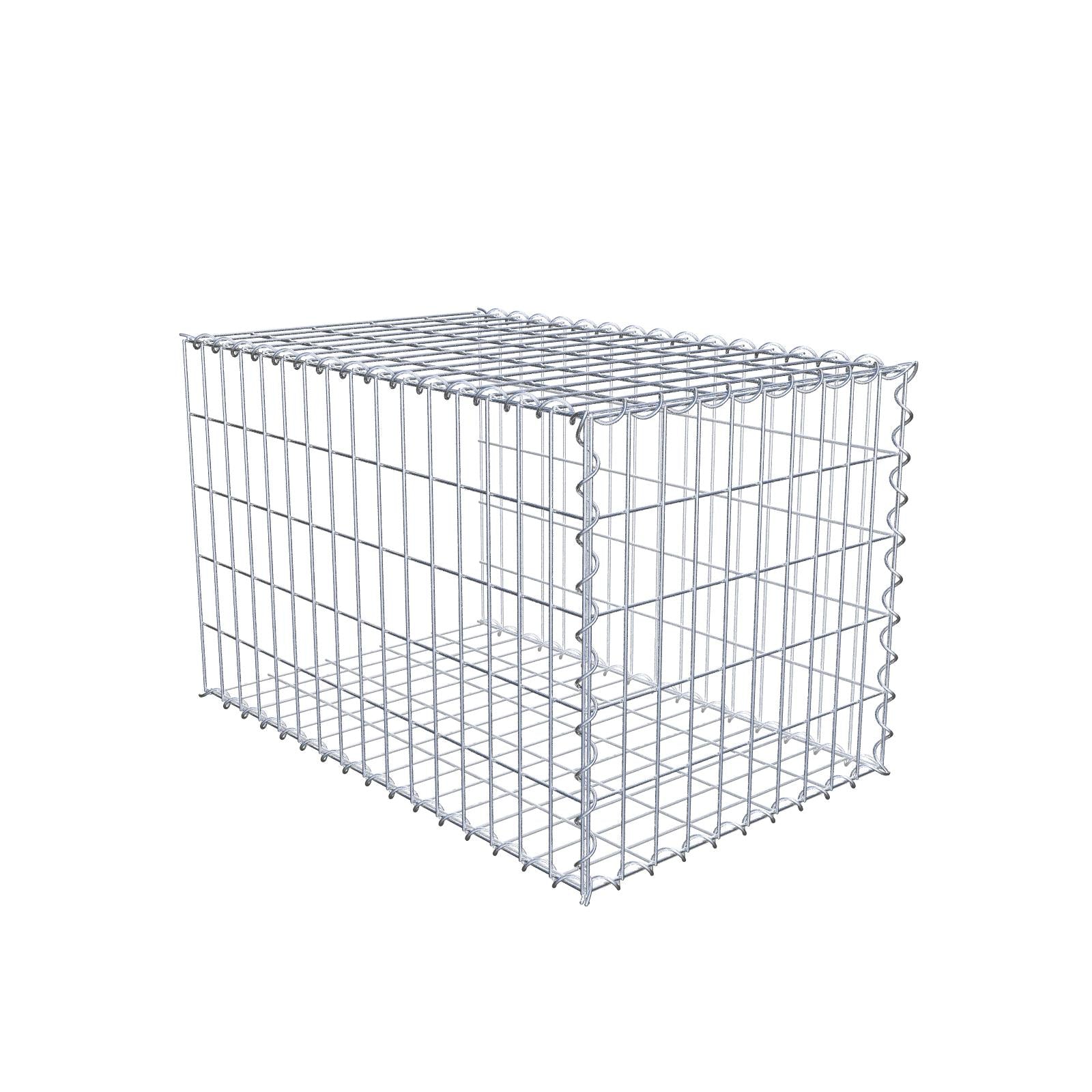 Add-on schanskorf type 2 80 cm x 50 cm x 50 cm (L x H x D), maaswijdte 5 cm x 10 cm, spiraalvormig
