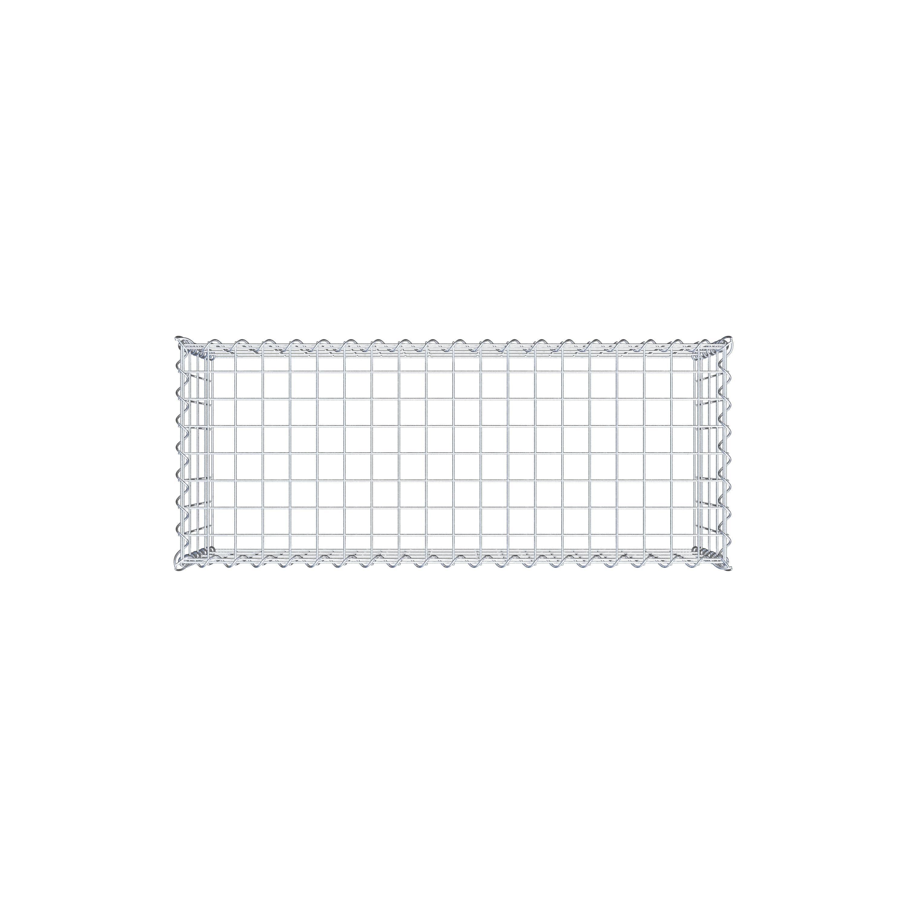 Extra gabion typ 3 100 cm x 40 cm x 40 cm (L x H x D), maskstorlek 5 cm x 10 cm, spiral