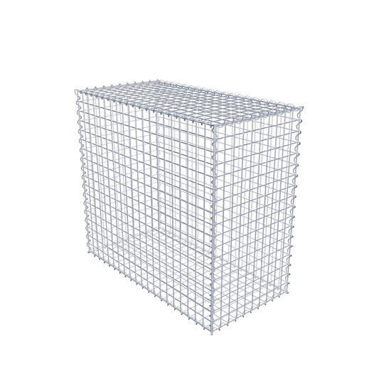 Gabion 100 cm x 90 cm x 50 cm (L x H x D), maskstorlek 5 cm x 5 cm, spiral