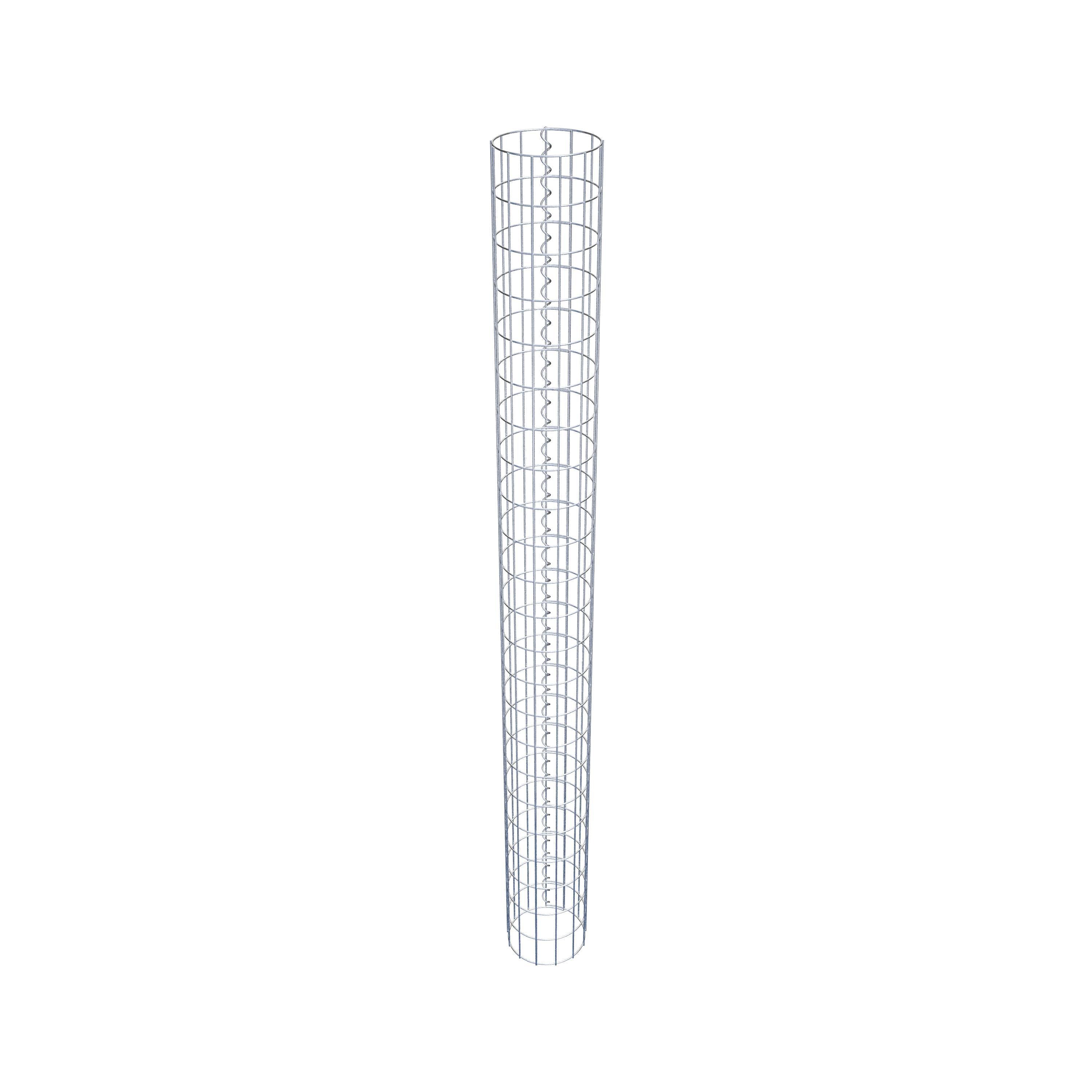 Gabionensäule Durchmesser 22 cm, MW 5 x 10 cm rund
