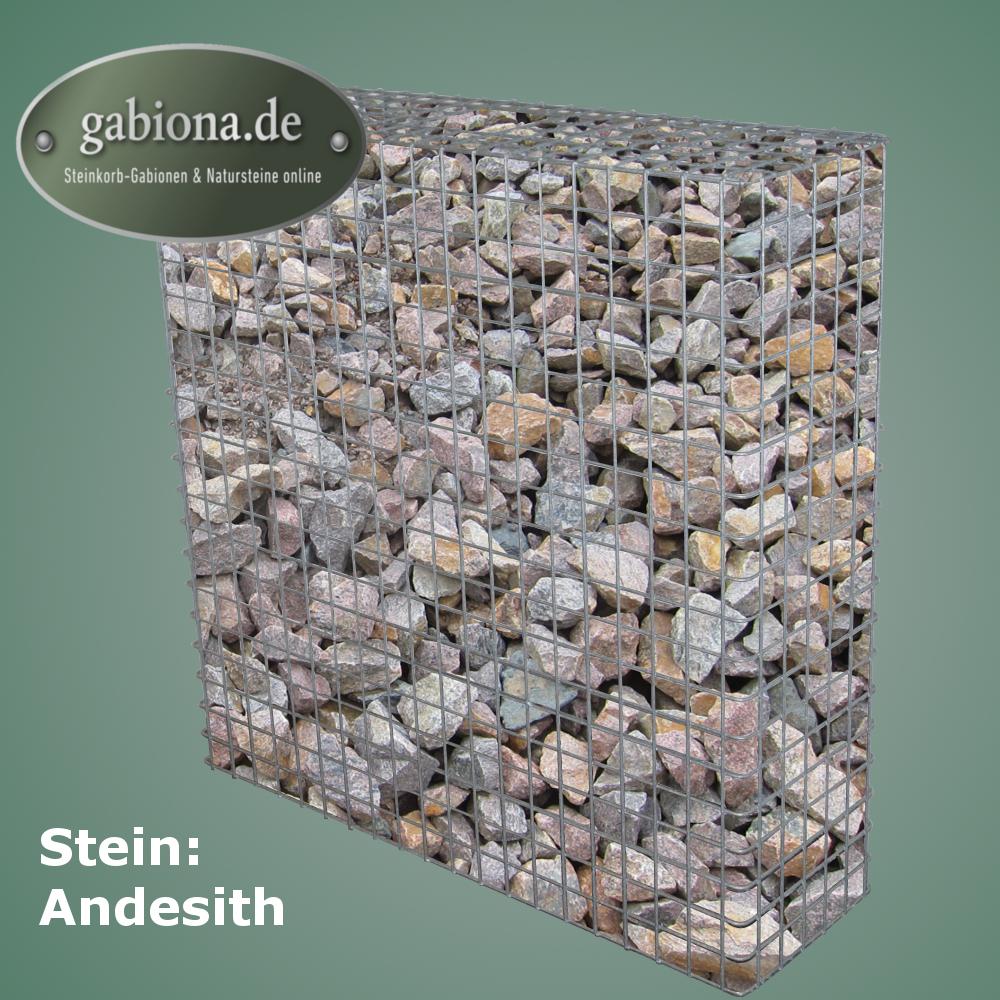 Gabião galvanizado a quente 102 cm x 102 cm x 32 cm, malhagem 5 cm x 5 cm, totalmente soldado