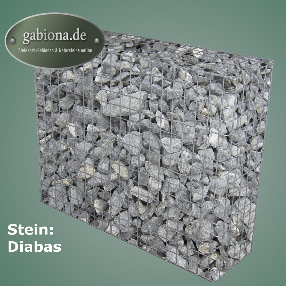 Gabion galvanisé à chaud 102 cm x 82 cm x 32 cm, mailles 5 cm x 5 cm, entièrement soudé