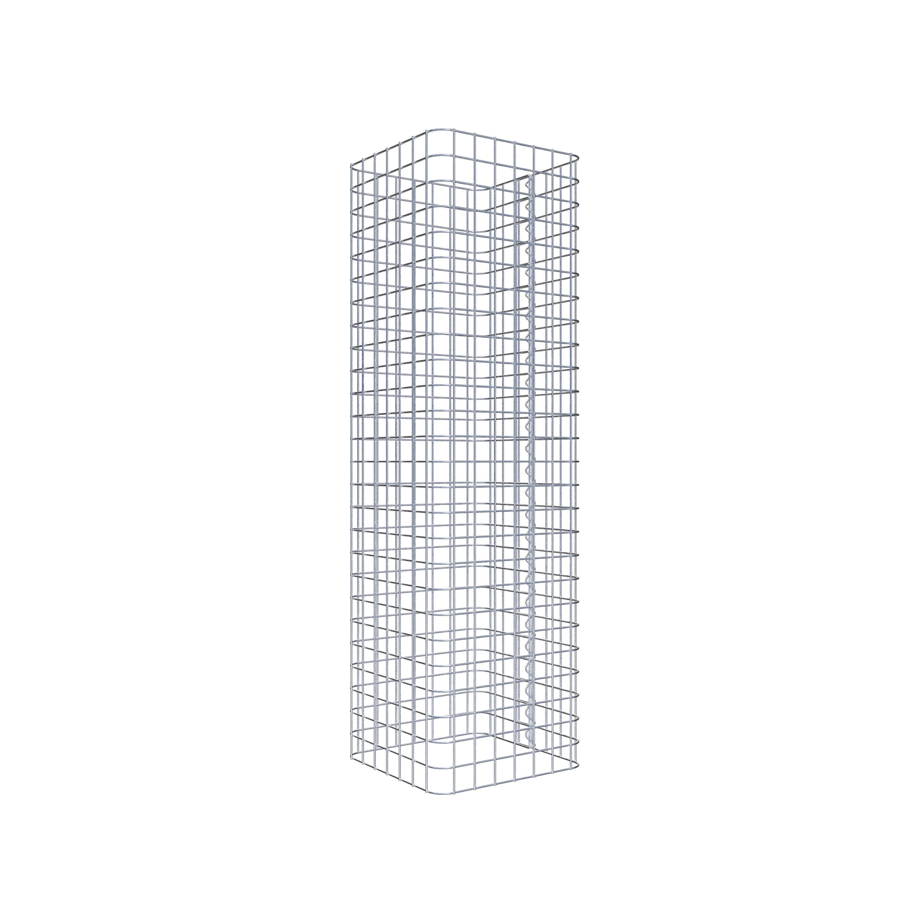 Colonne de gabion 37 x 37 cm MW 5 x 5 cm carré