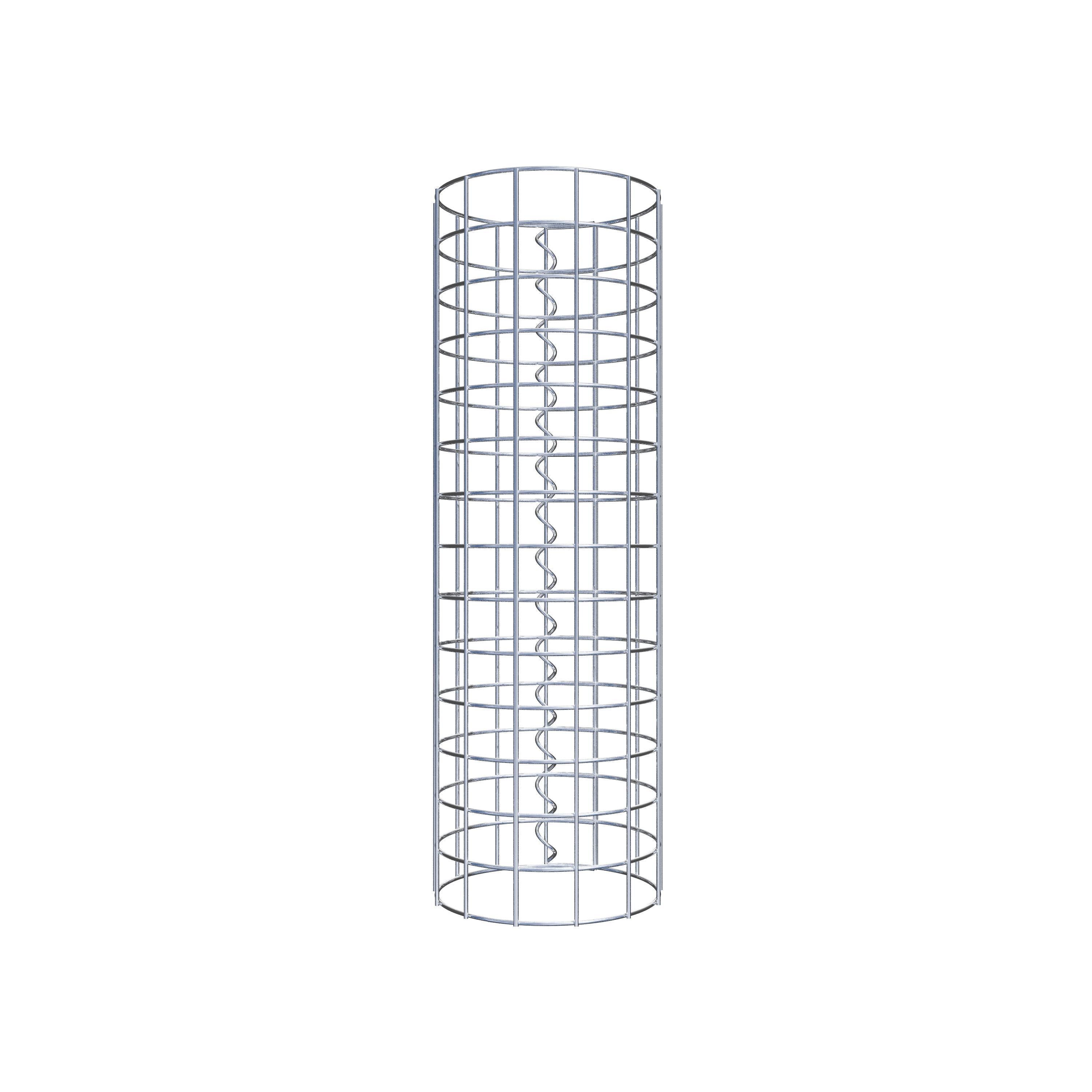 Gabionensäule Durchmesser 22 cm MW 5 x 5 cm rund