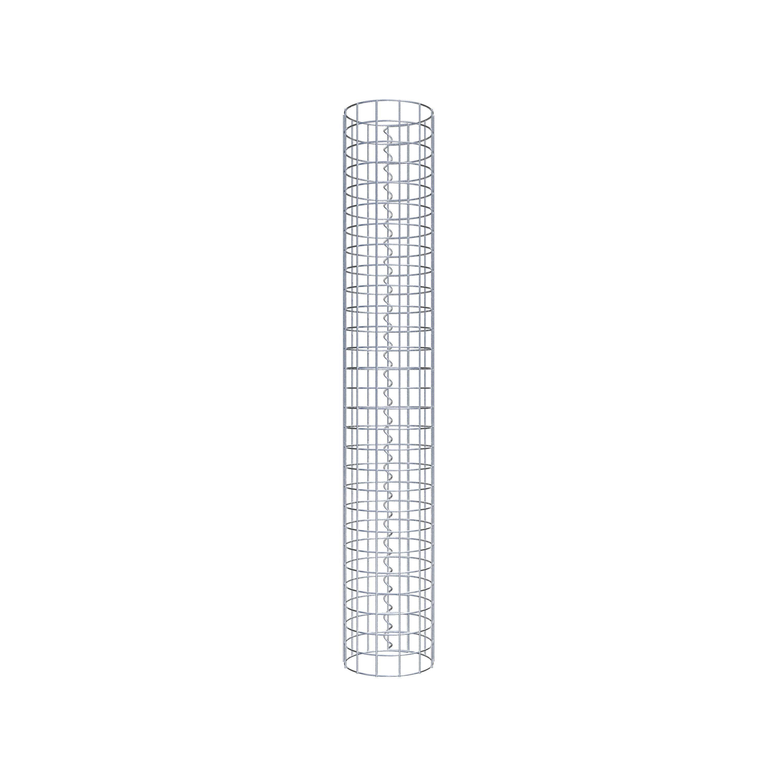Gabionensäule Durchmesser 22 cm MW 5 x 5 cm rund