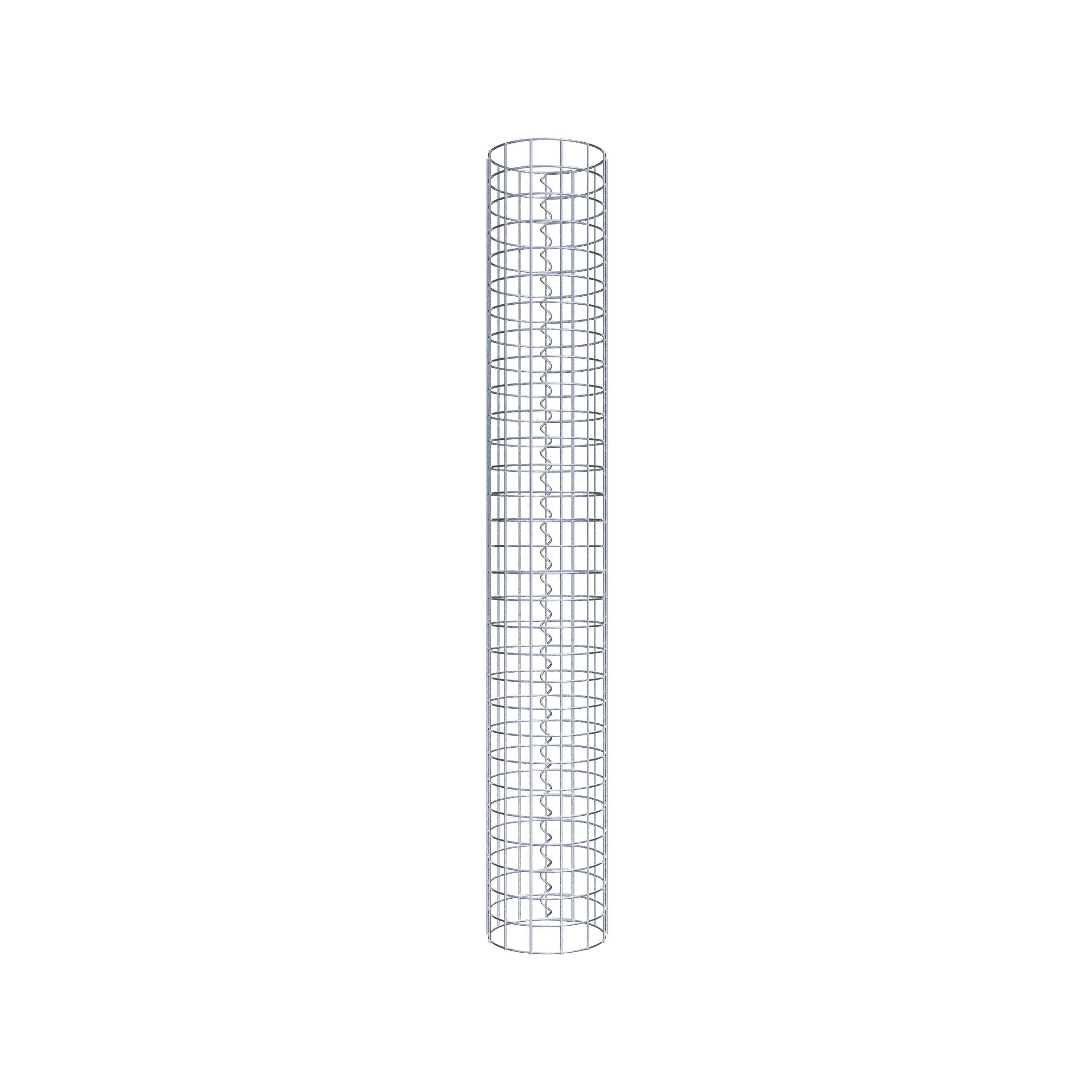 Gabionensäule Durchmesser 22 cm MW 5 x 5 cm rund