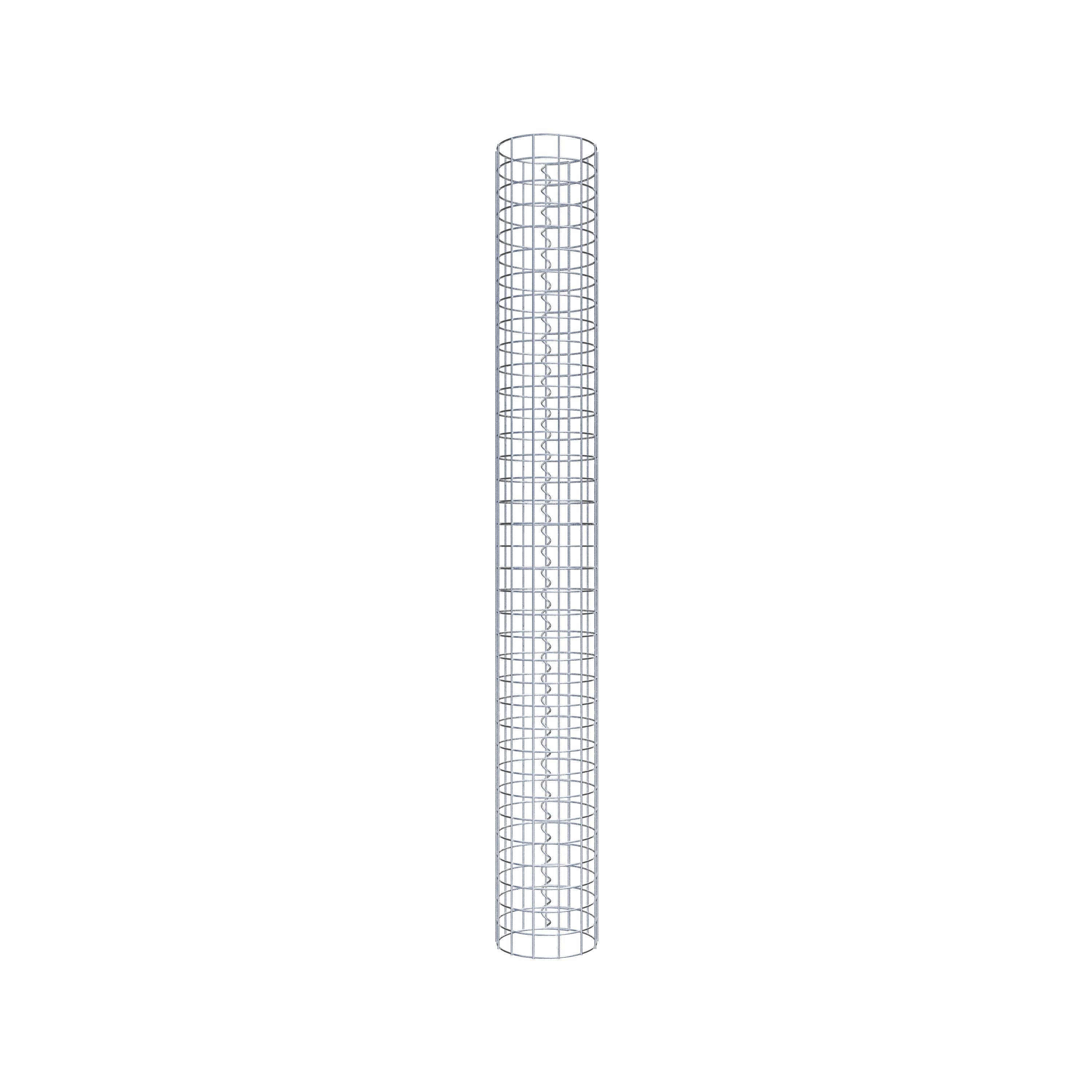 Gabionensäule Durchmesser 22 cm MW 5 x 5 cm rund