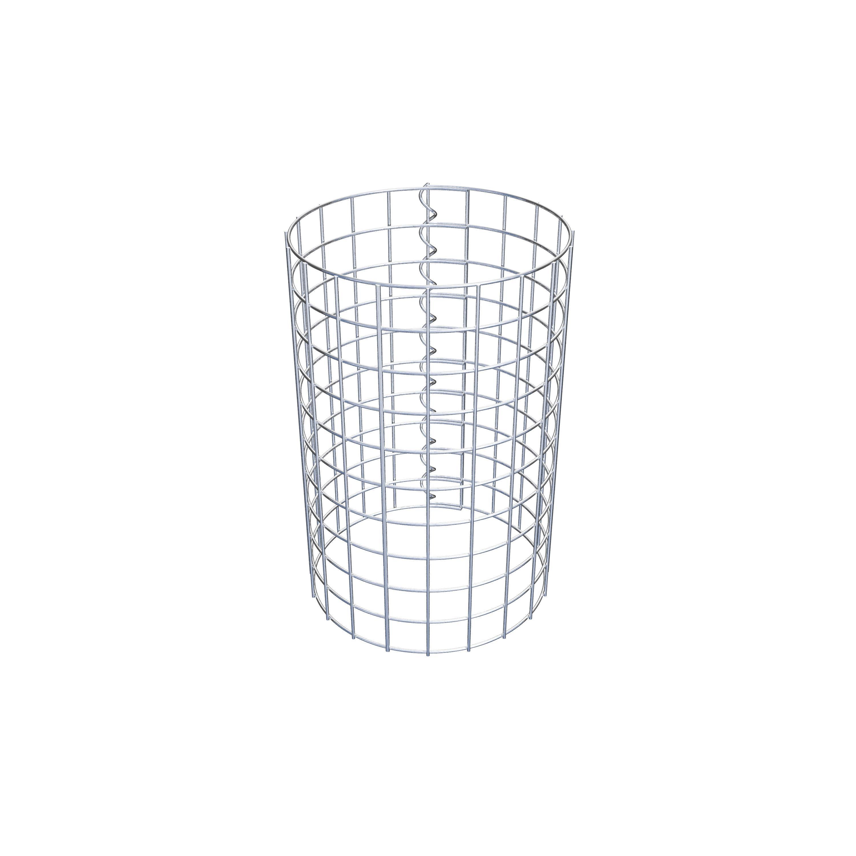 Gabionensäule Durchmesser 32 cm MW 5 x 5 cm rund