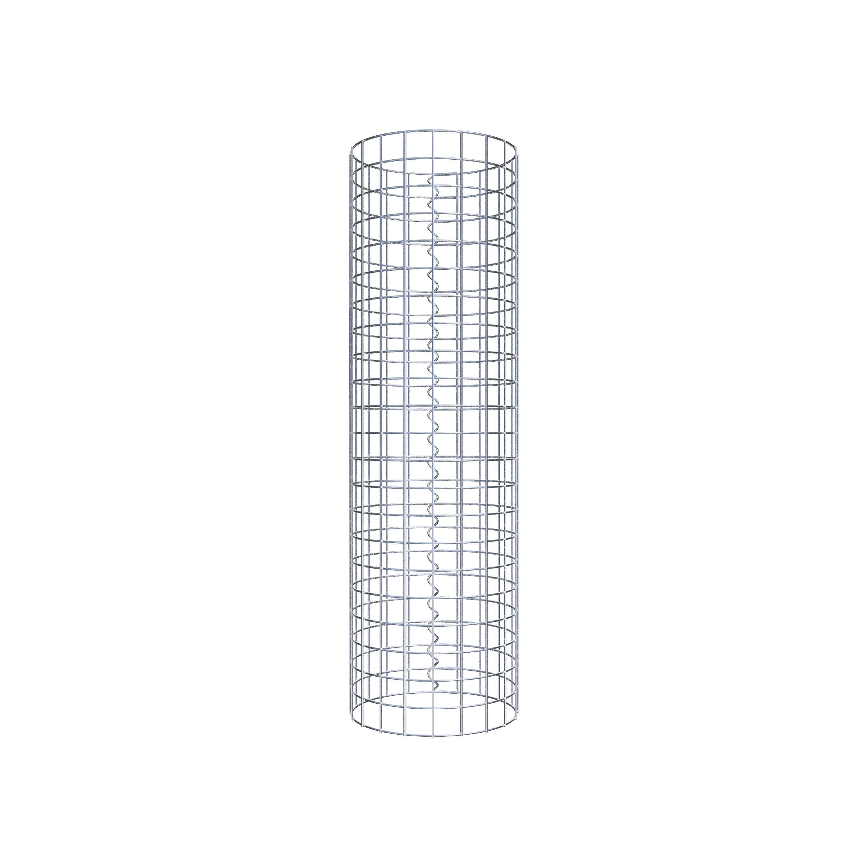 Gabionensäule Durchmesser 32 cm MW 5 x 5 cm rund