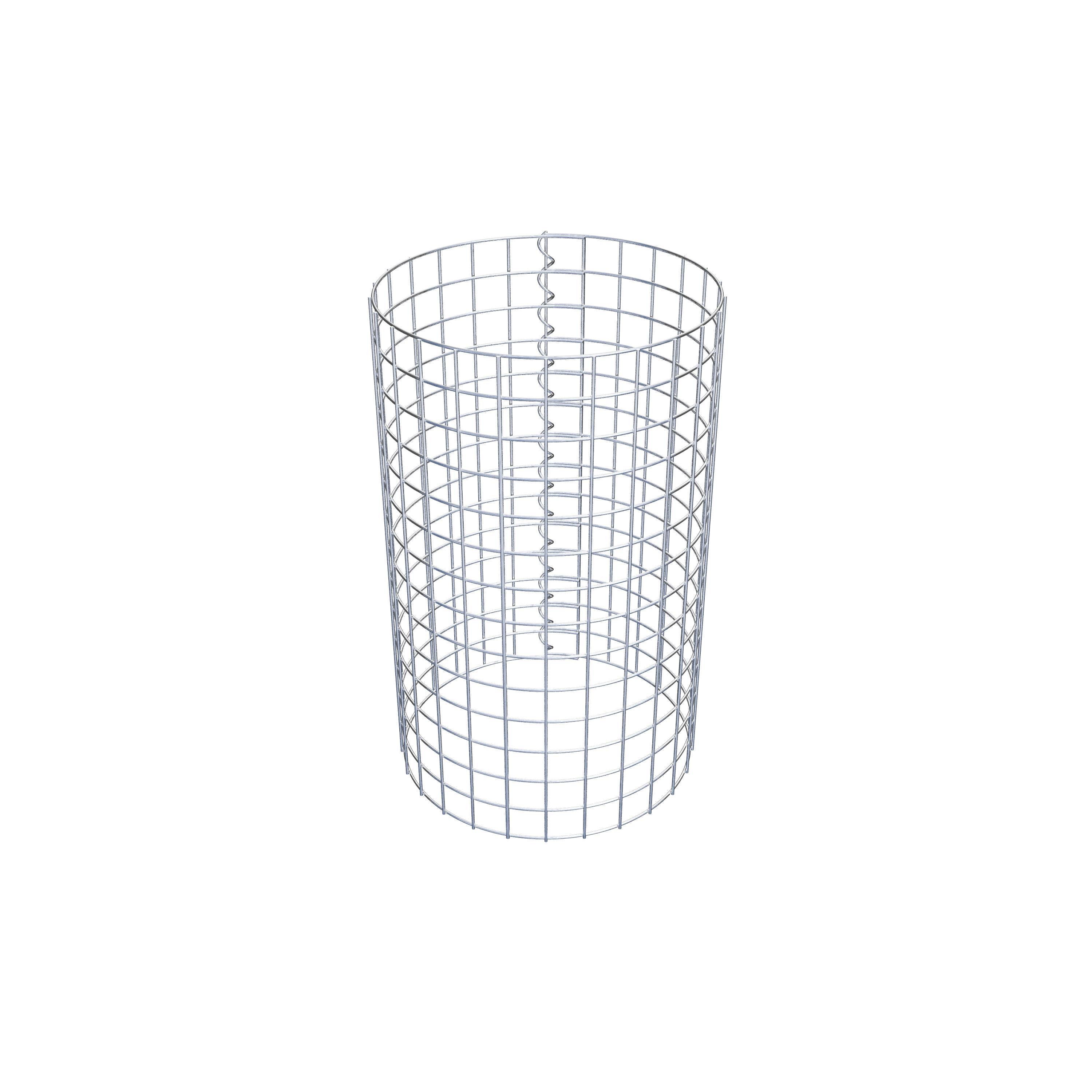 Gabionensäule Durchmesser 42 cm MW 5 x 5 cm rund