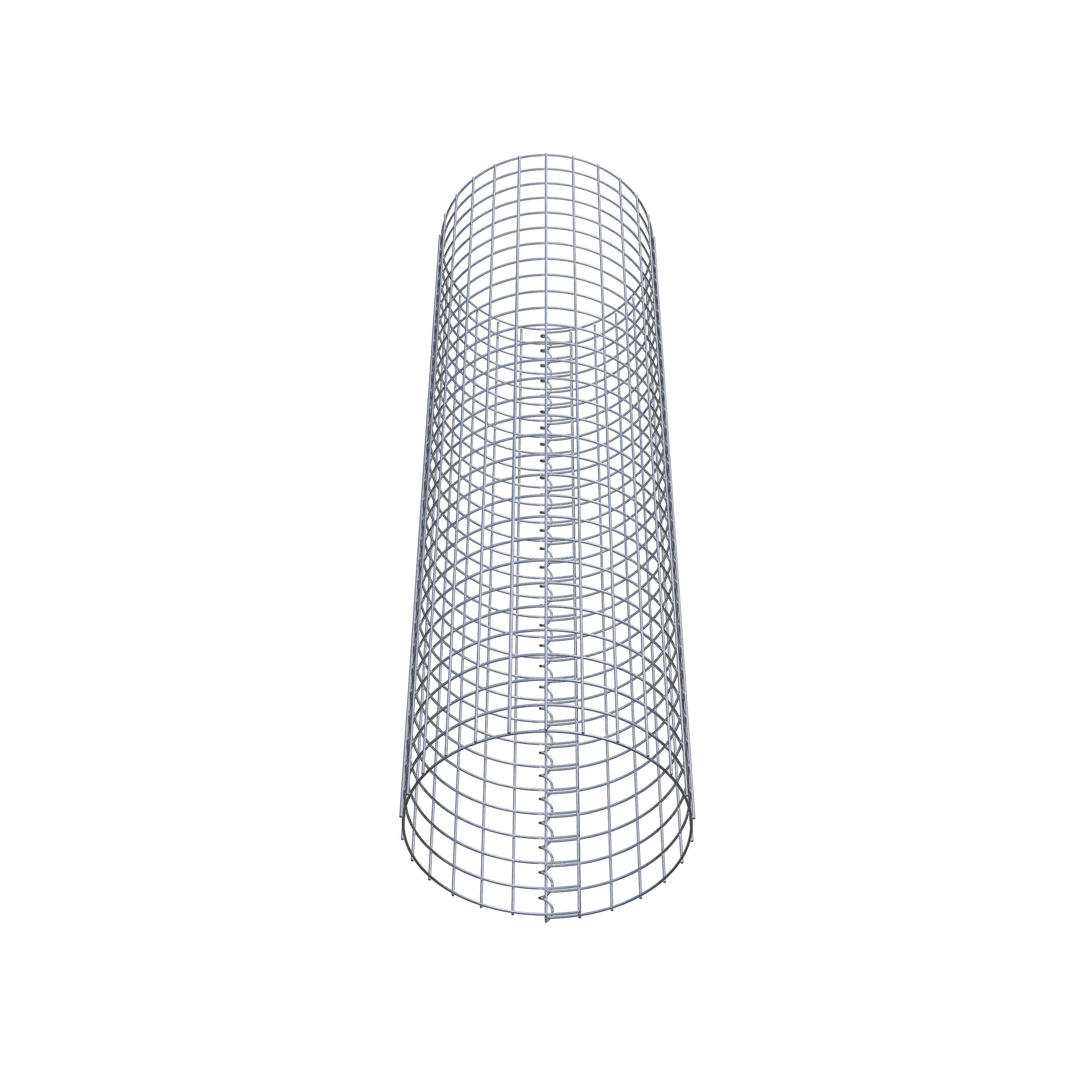 Gabionensäule Durchmesser 42 cm MW 5 x 5 cm rund