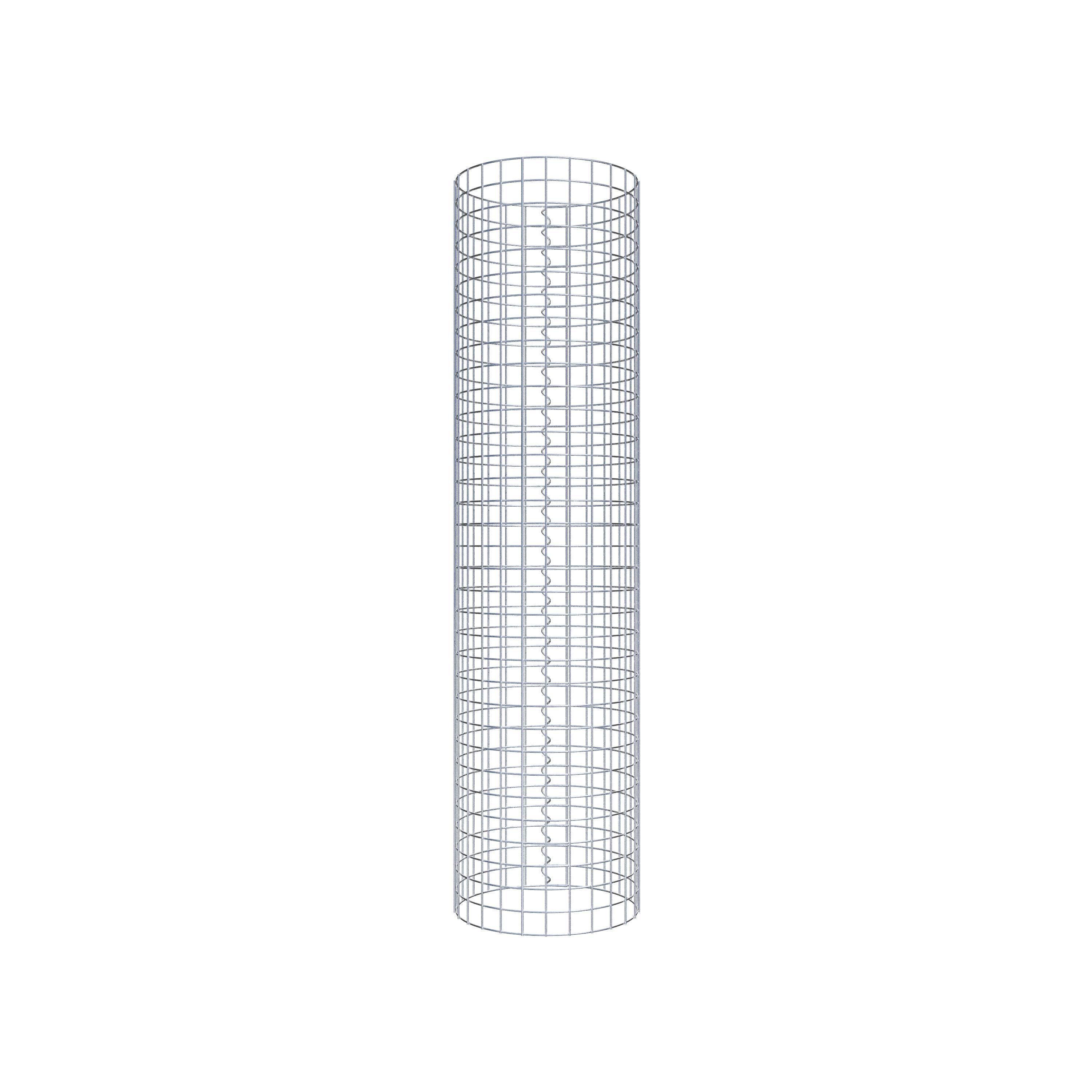 Gabionensäule Durchmesser 42 cm MW 5 x 5 cm rund