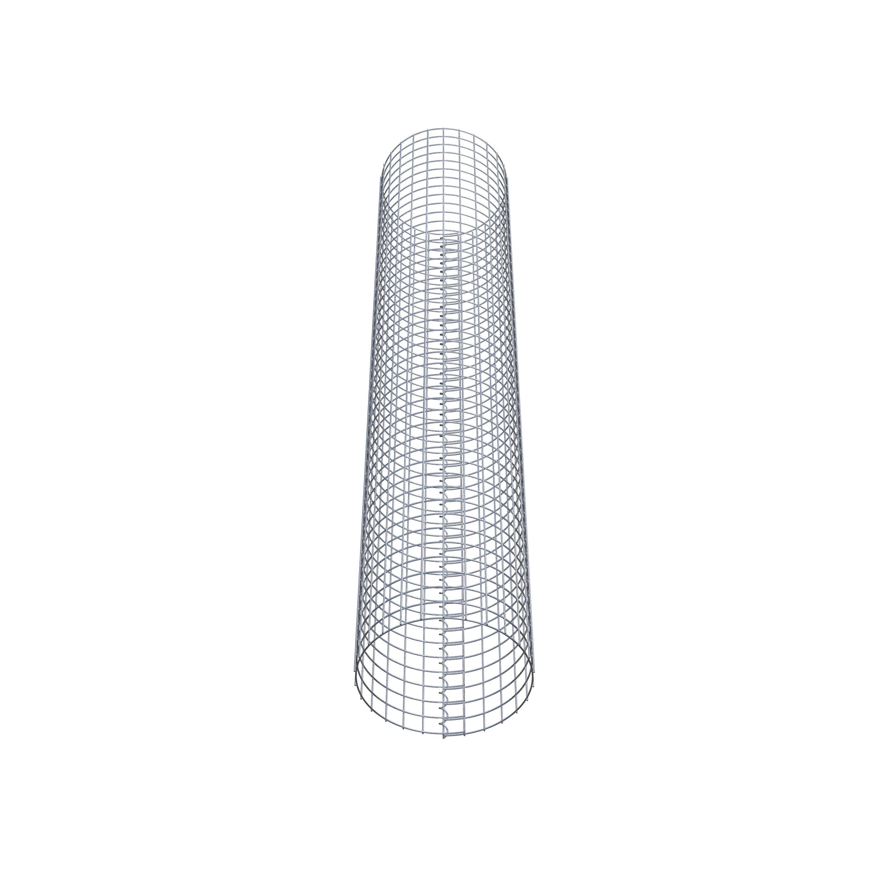 Gabionensäule Durchmesser 42 cm MW 5 x 5 cm rund