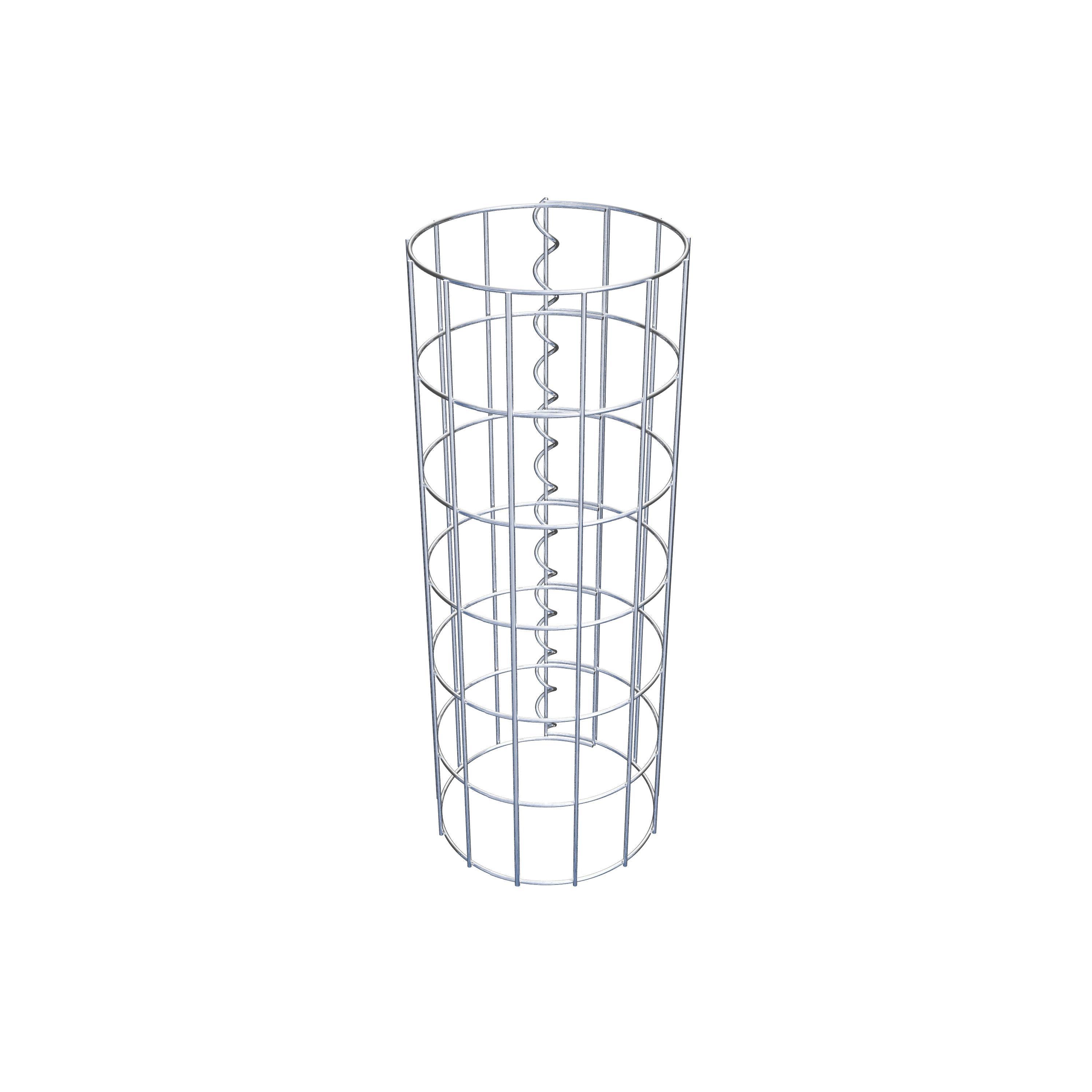 Gabionensäule Durchmesser 22 cm, MW 5 x 10 cm rund