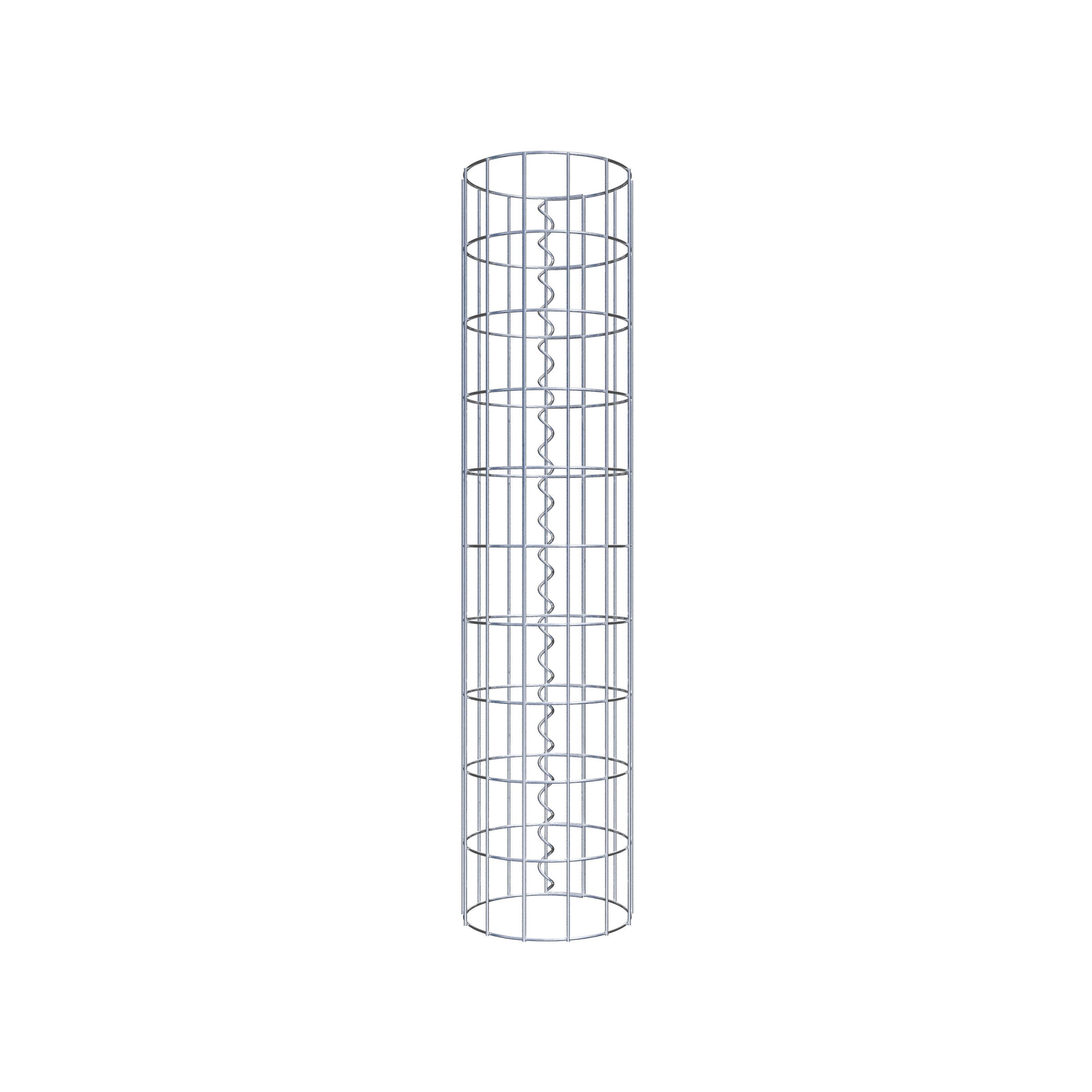 Gabionensäule Durchmesser 22 cm, MW 5 x 10 cm rund
