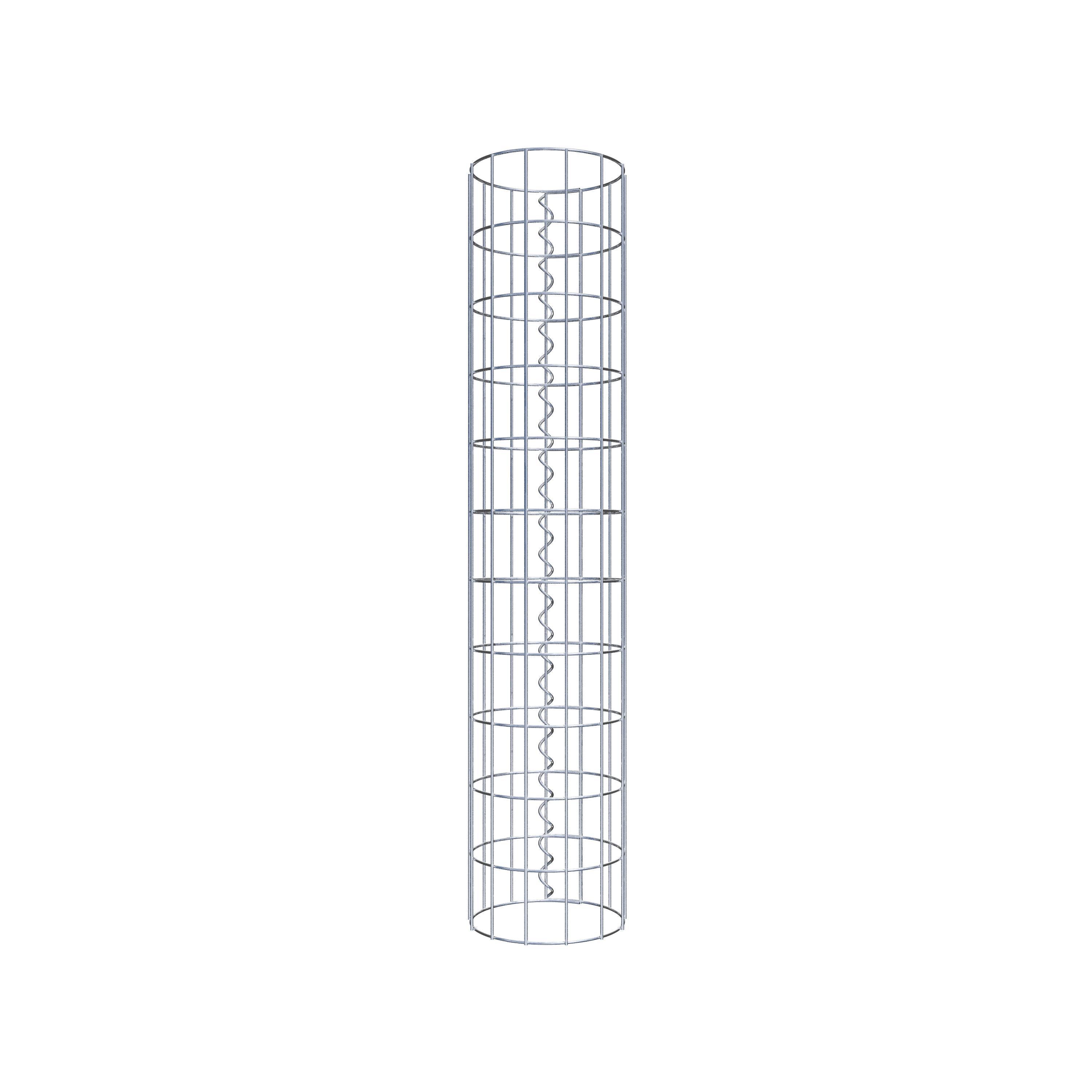 Gabionensäule Durchmesser 22 cm, MW 5 x 10 cm rund