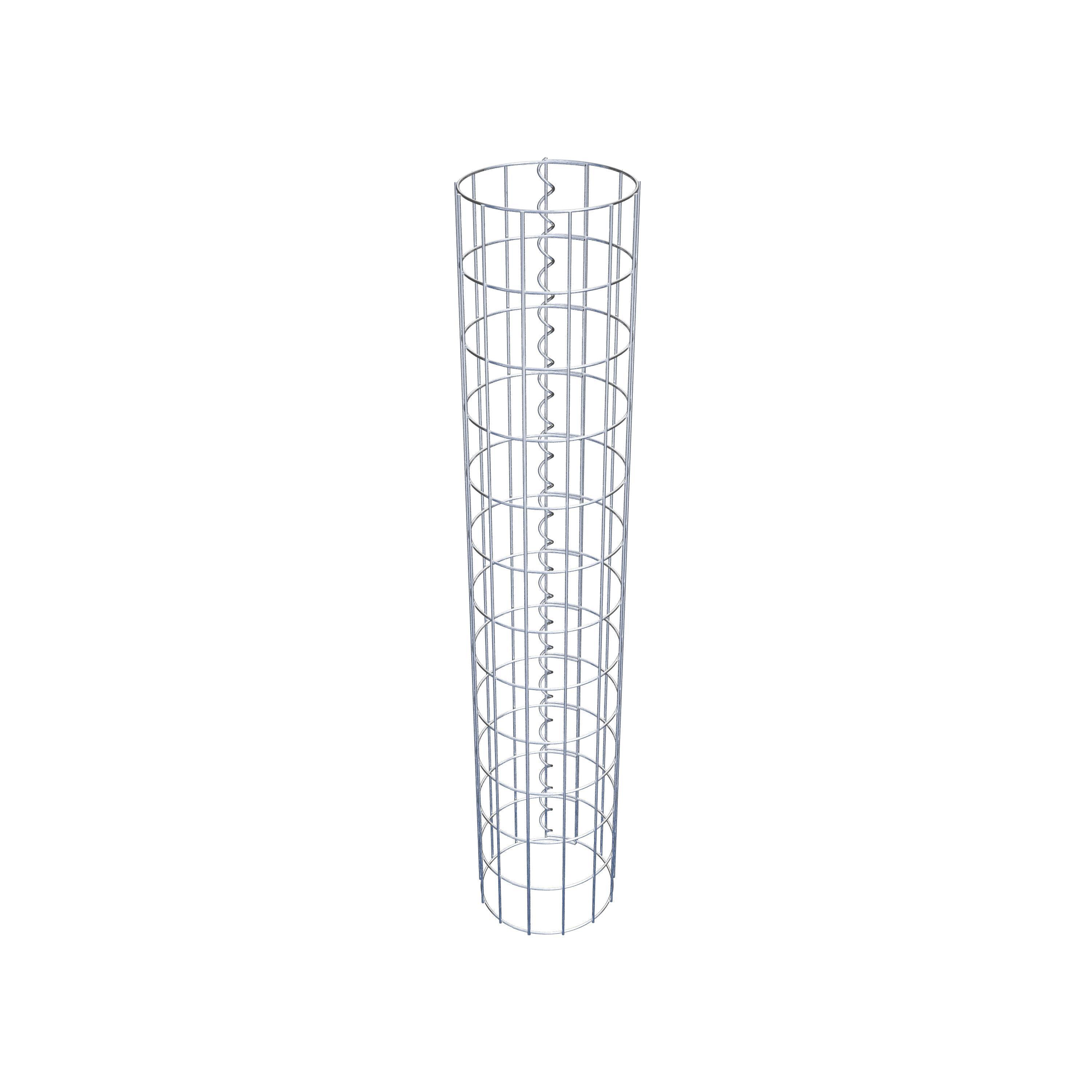 Gabionensäule Durchmesser 22 cm, MW 5 x 10 cm rund