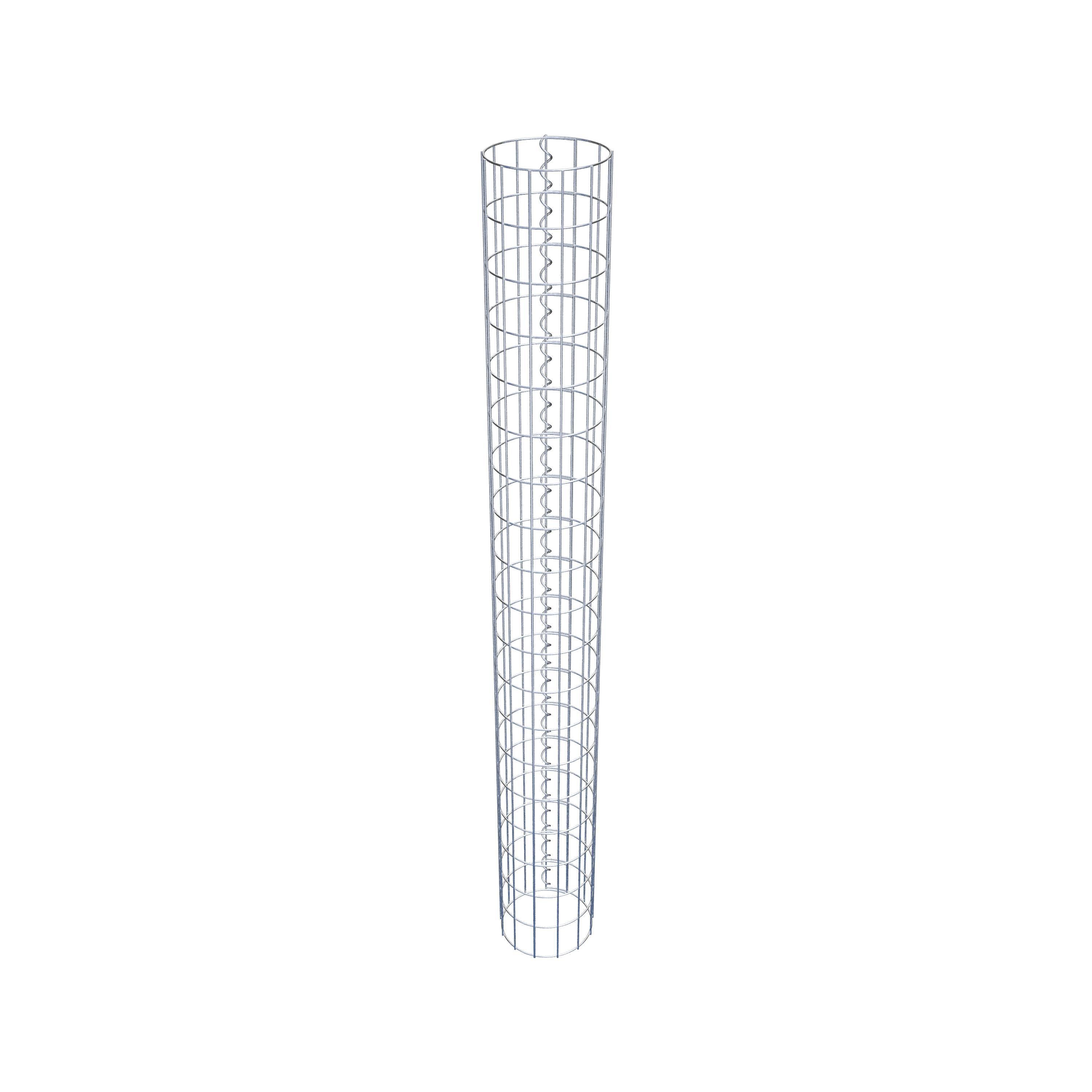 Gabionensäule Durchmesser 22 cm, MW 5 x 10 cm rund