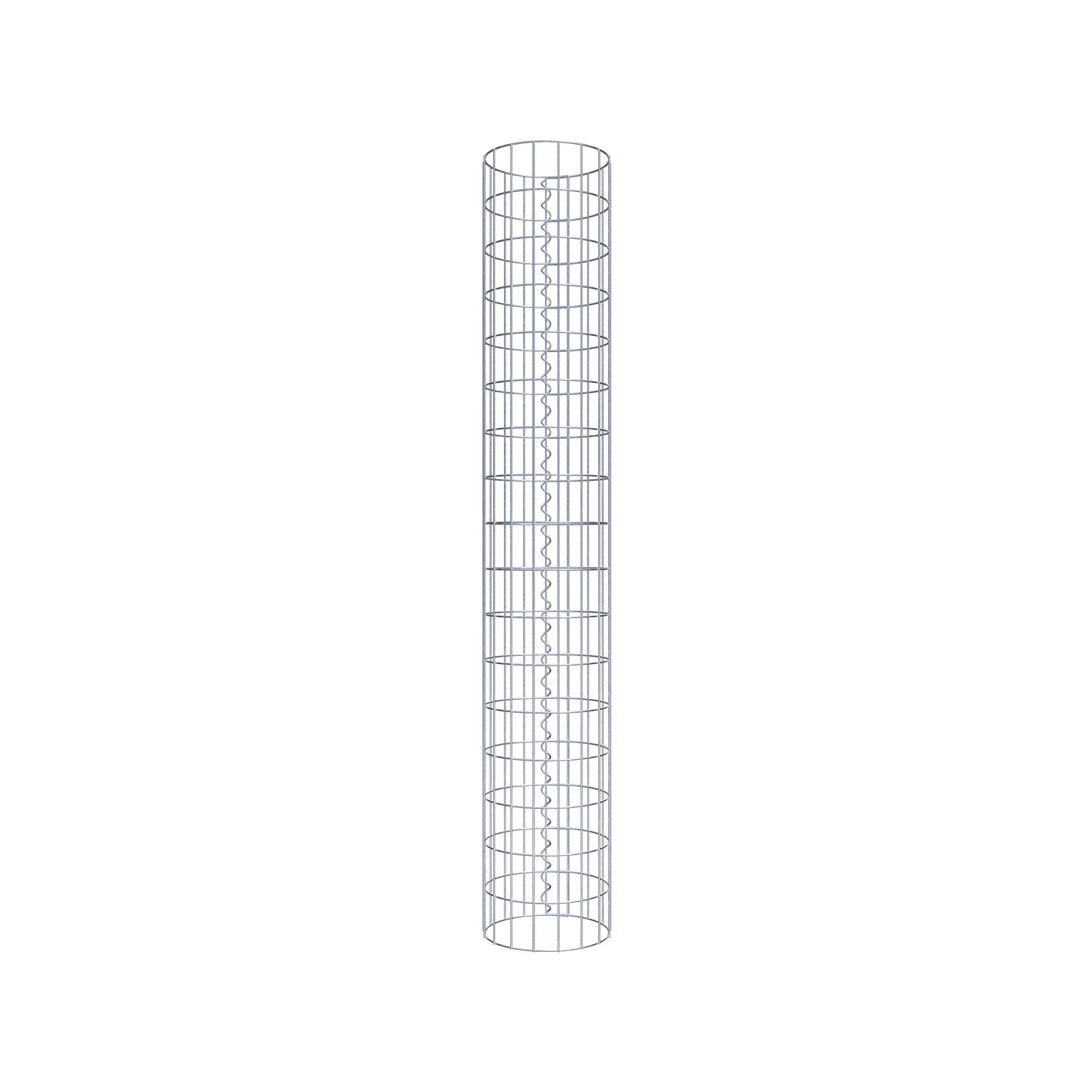 Colonne de gabion diamètre 27 cm, MW 5 x 10 cm rond