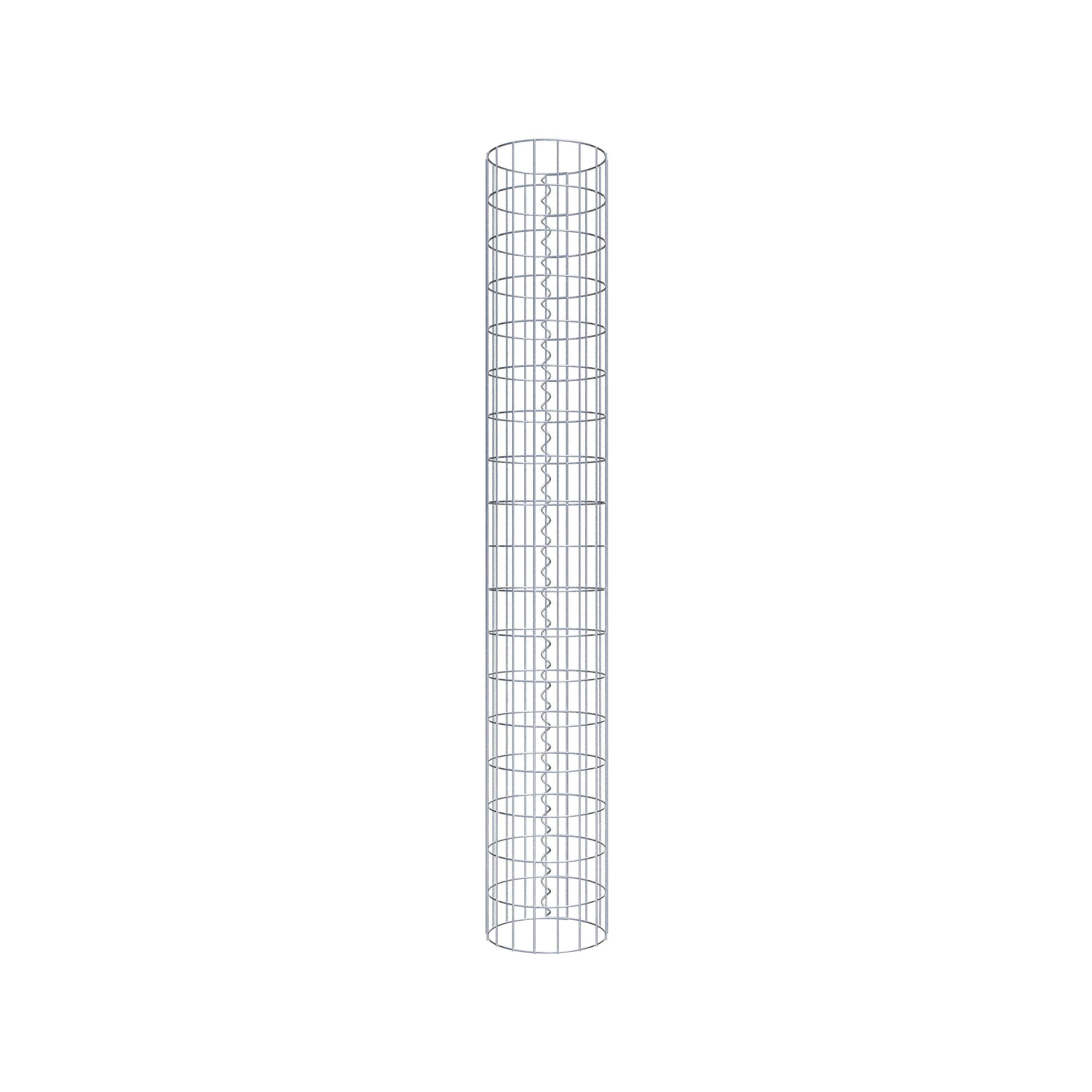 Colonne de gabion diamètre 27 cm, MW 5 x 10 cm rond