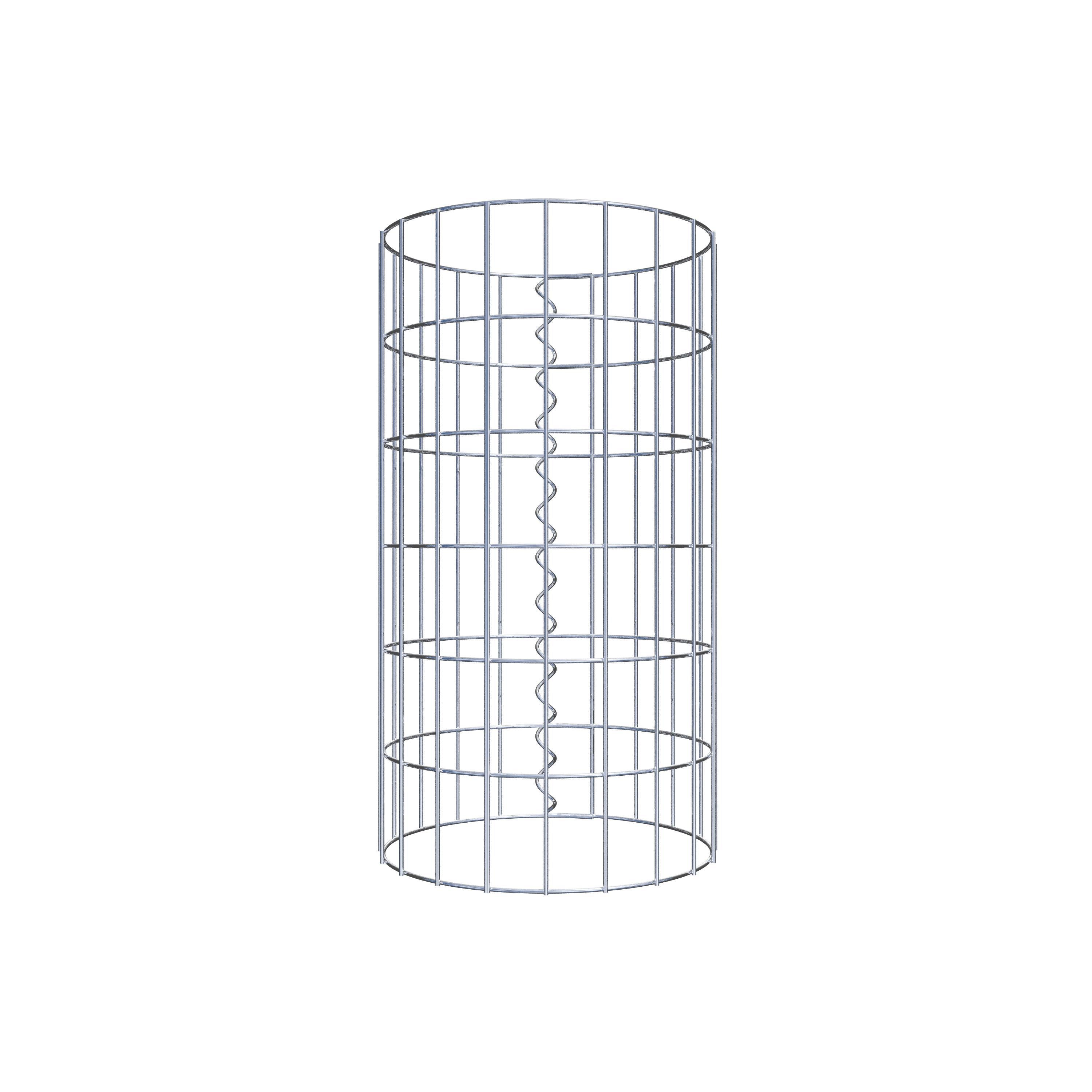 Gabionensäule Durchmesser 32 cm, MW 5 x 10 cm rund