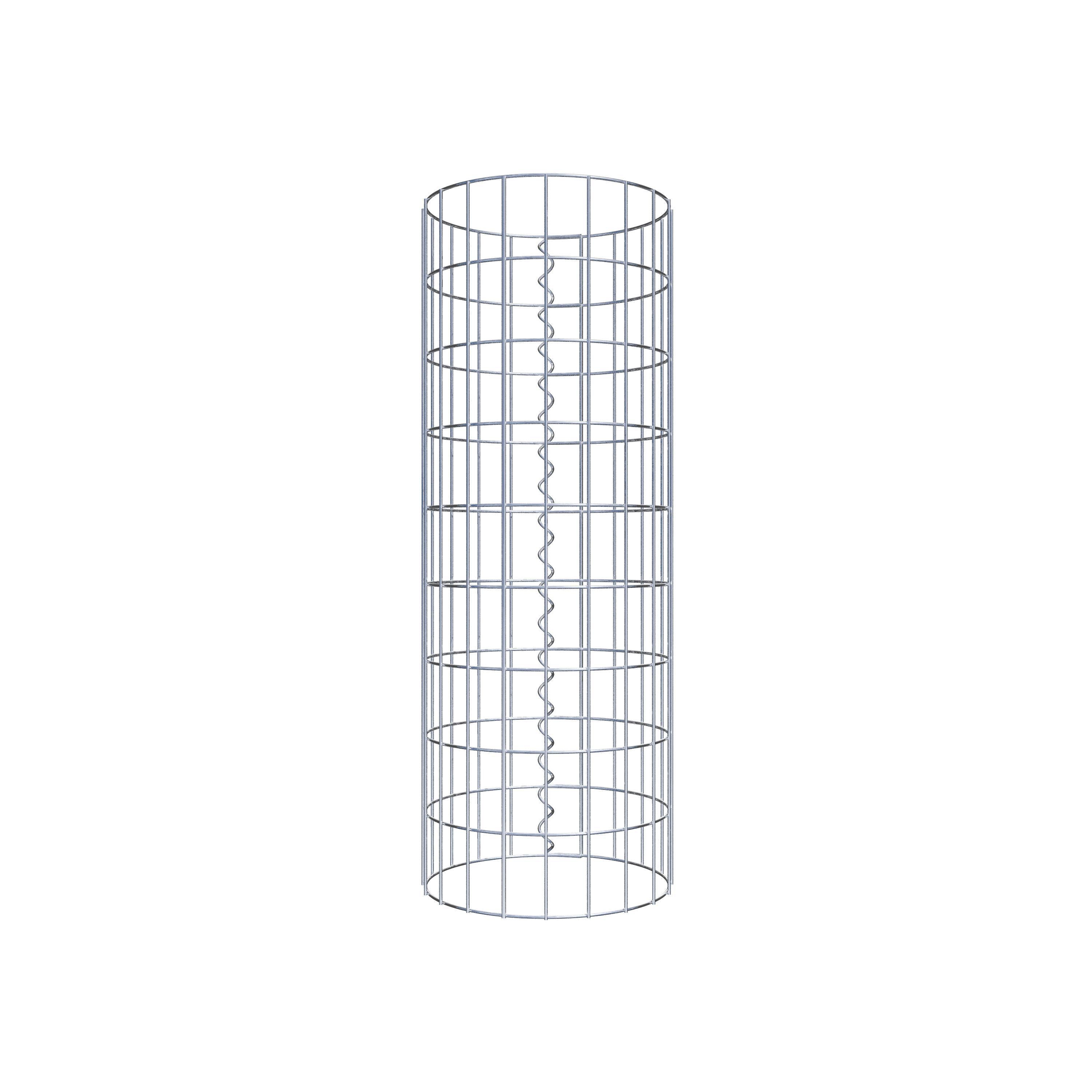 Gabionensäule Durchmesser 32 cm, MW 5 x 10 cm rund