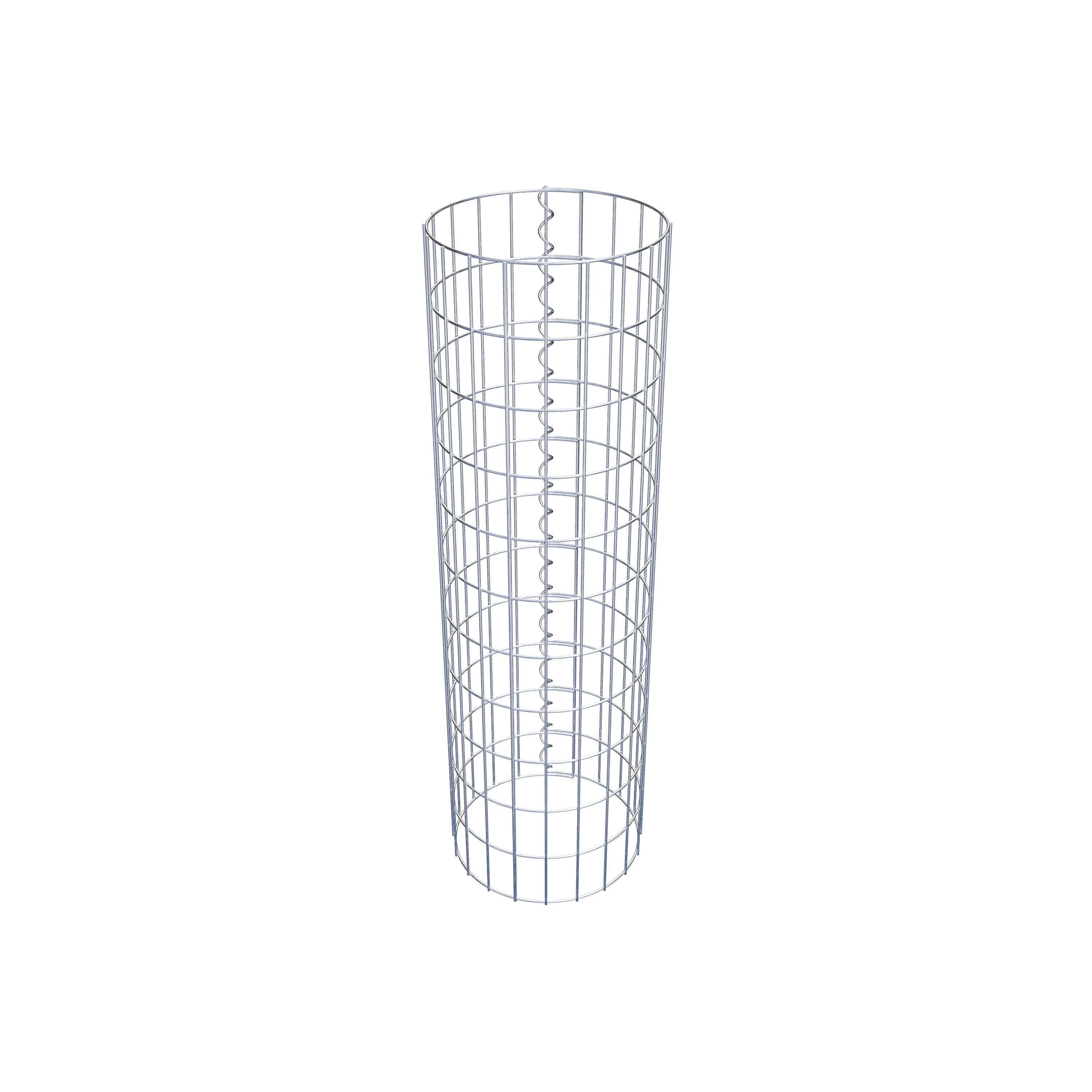 Gabionensäule Durchmesser 32 cm, MW 5 x 10 cm rund
