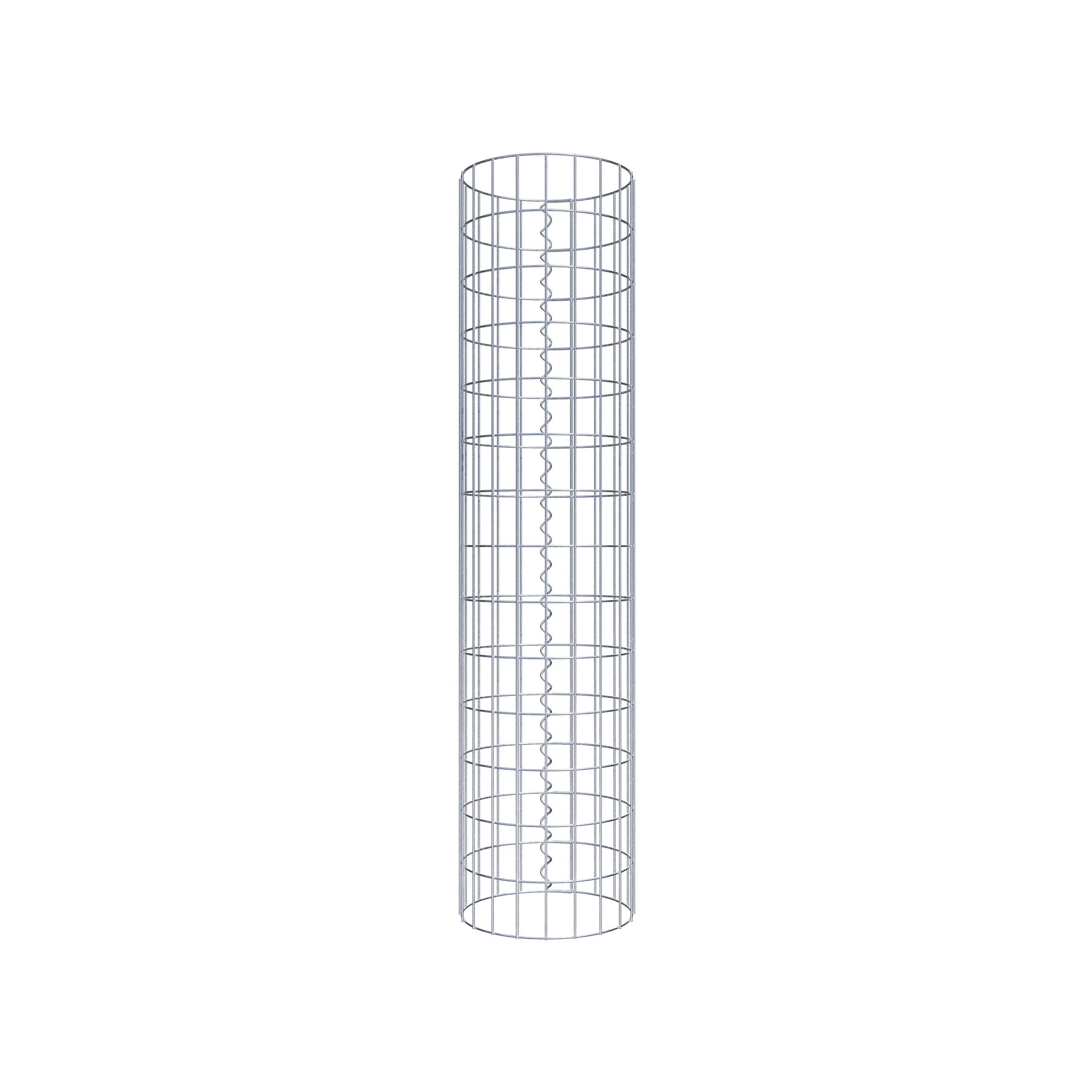 Gabionensäule Durchmesser 32 cm, MW 5 x 10 cm rund