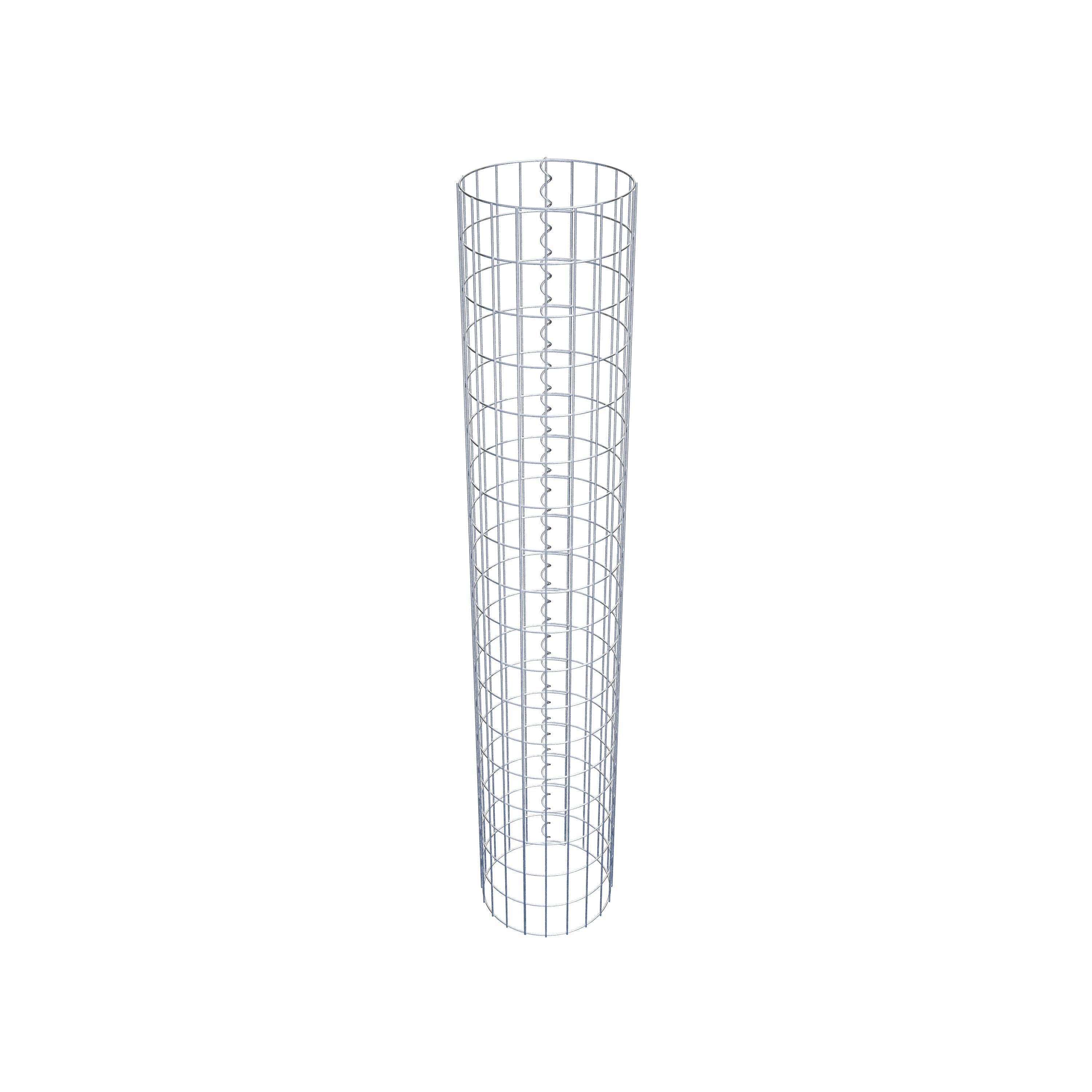 Gabionensäule Durchmesser 32 cm, MW 5 x 10 cm rund