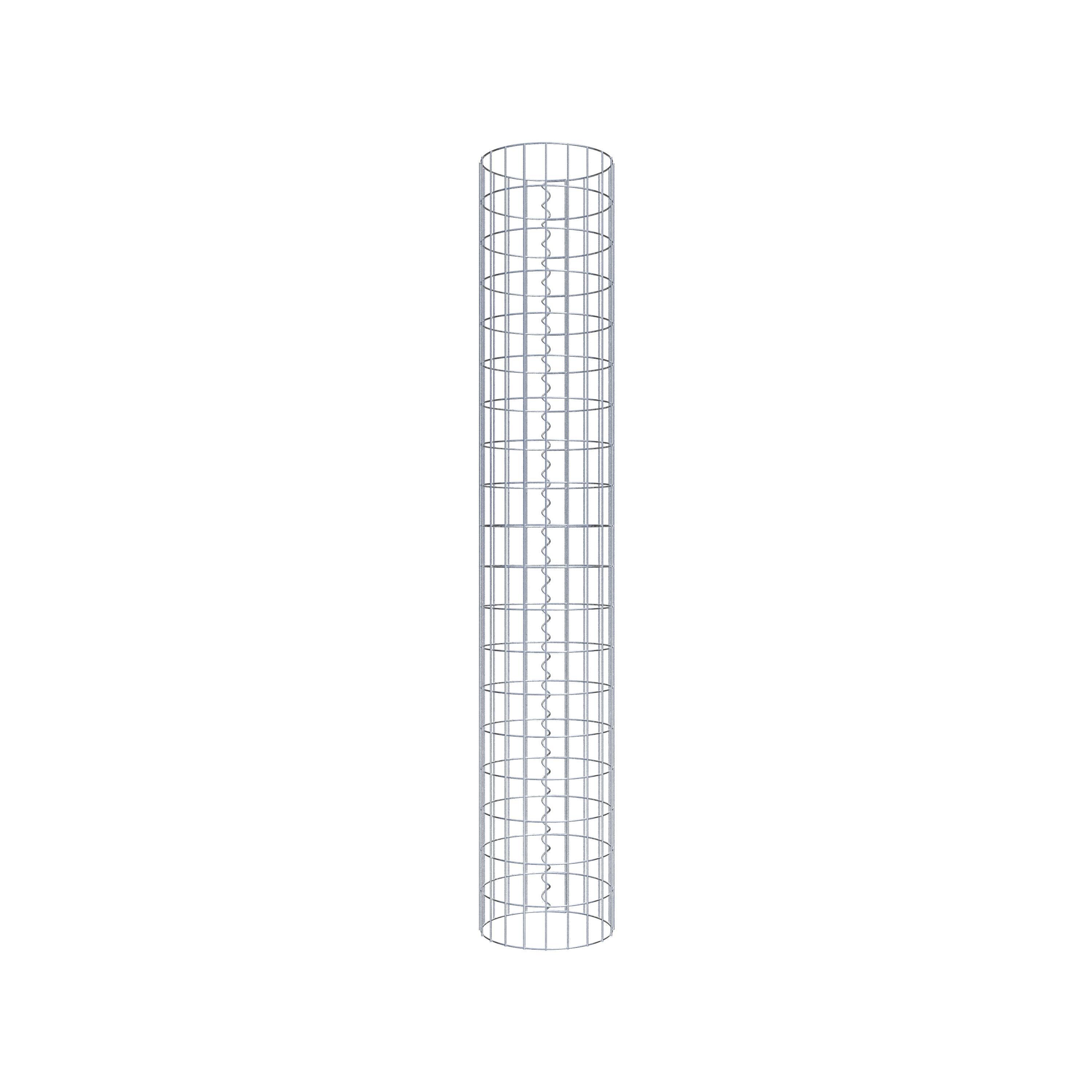 Gabionensäule Durchmesser 32 cm, MW 5 x 10 cm rund