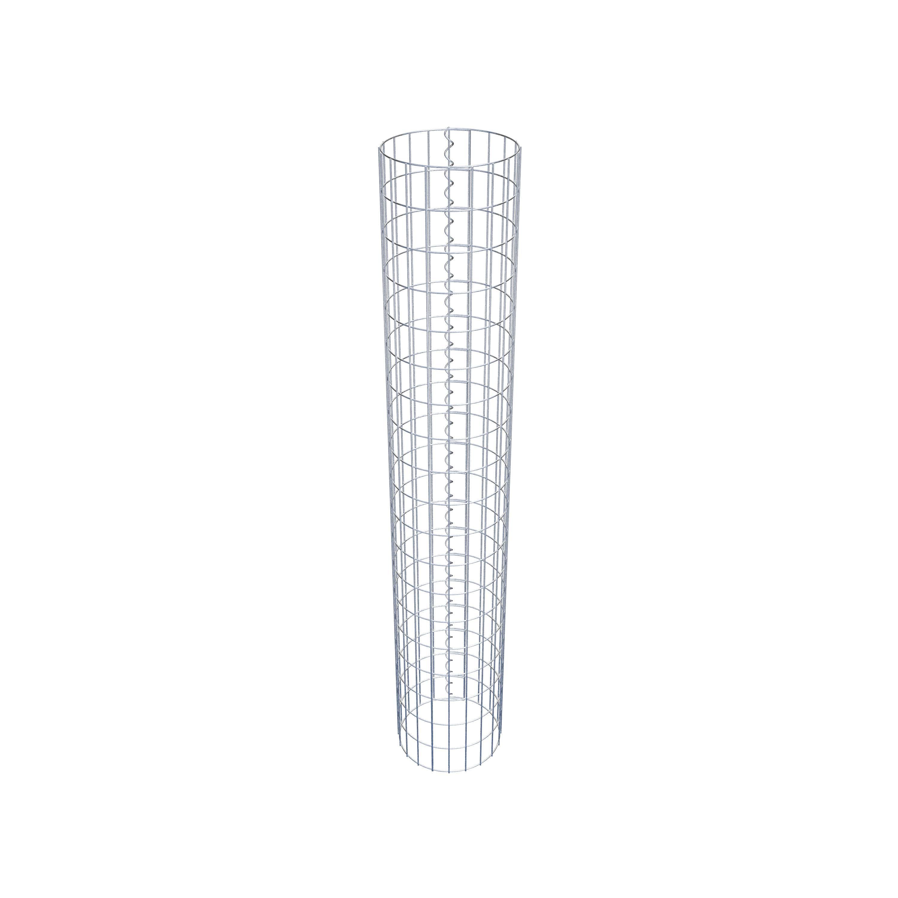 Gabionensäule Durchmesser 32 cm, MW 5 x 10 cm rund