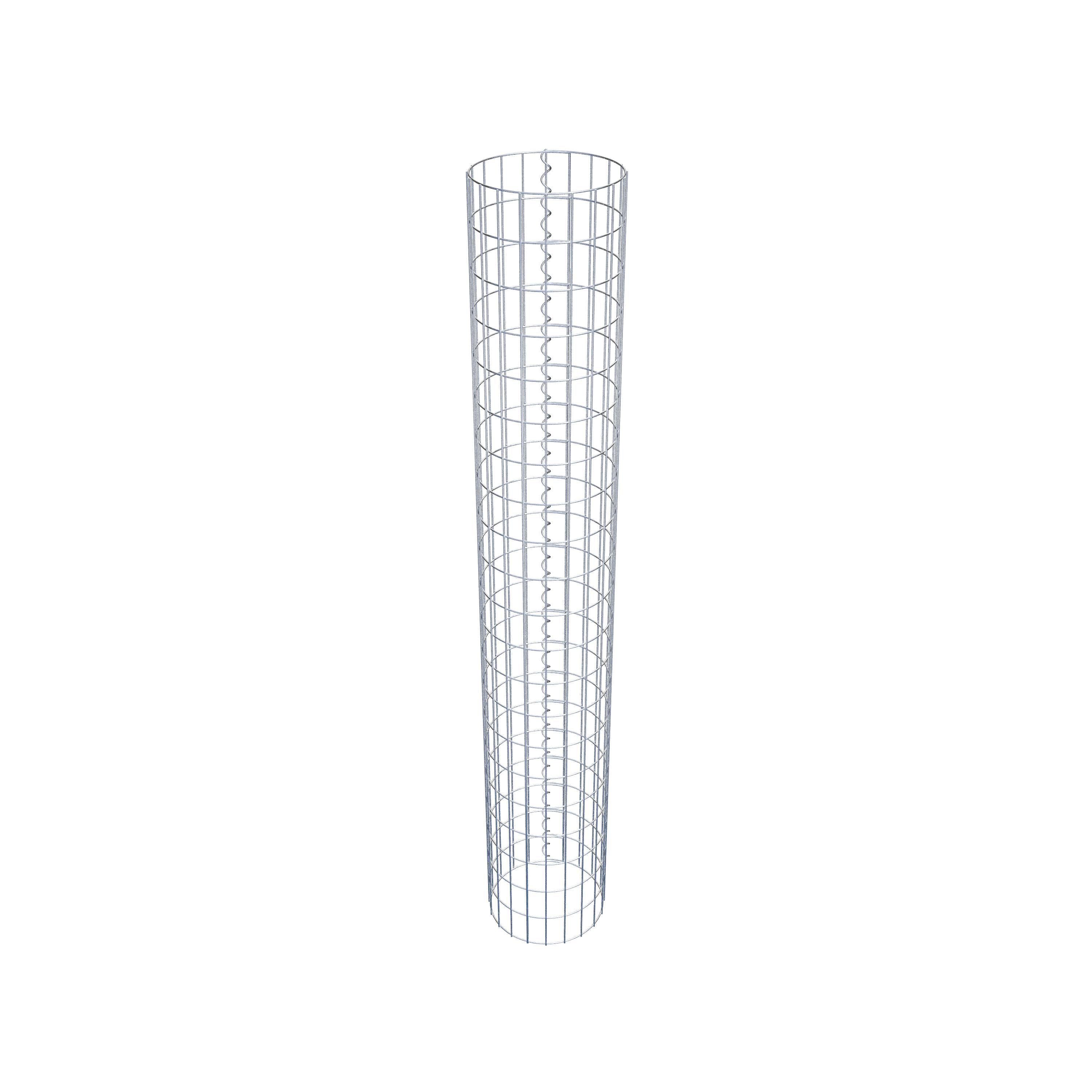 Gabionensäule Durchmesser 32 cm, MW 5 x 10 cm rund
