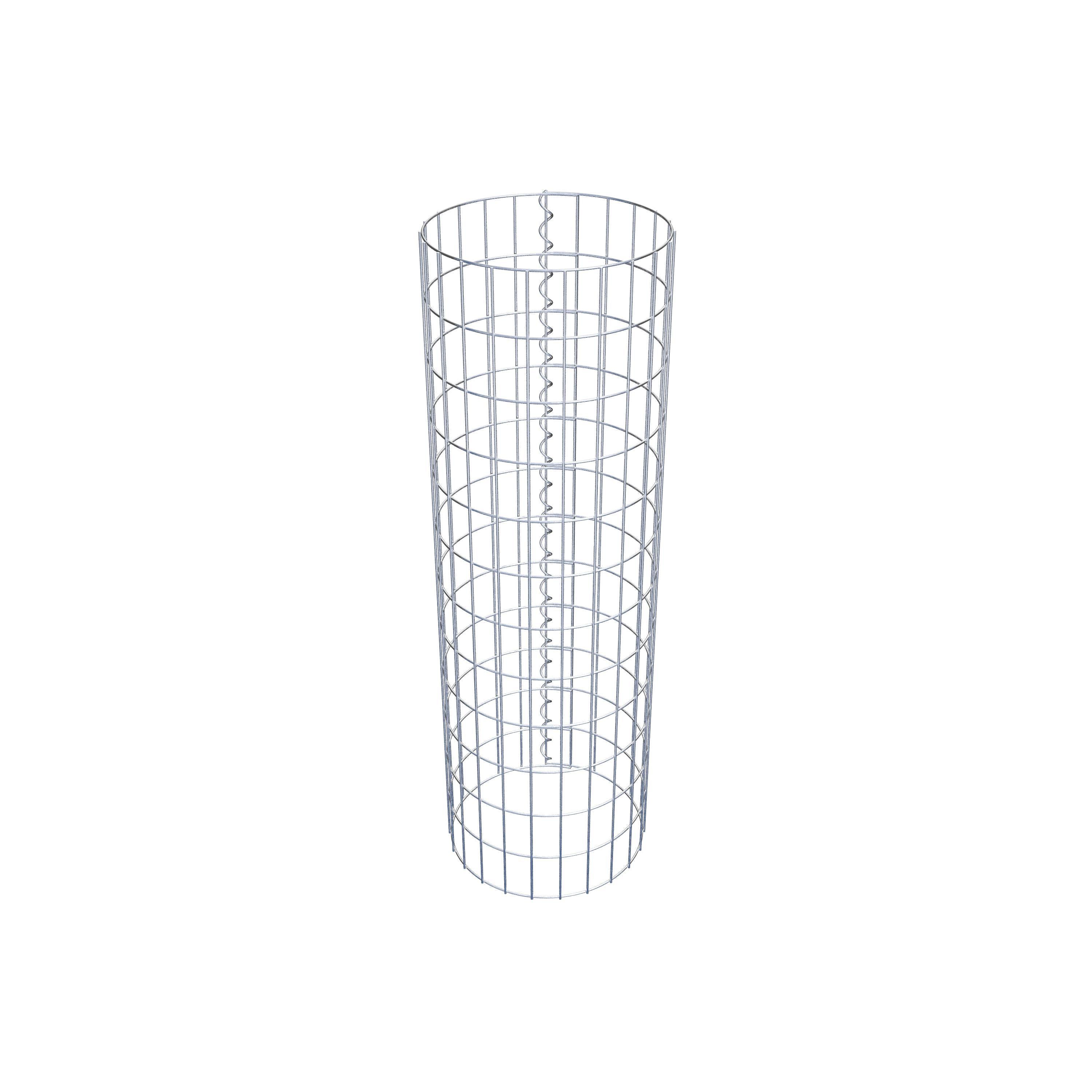 Gabionensäule Durchmesser 37 cm, MW 5 x 10 cm rund