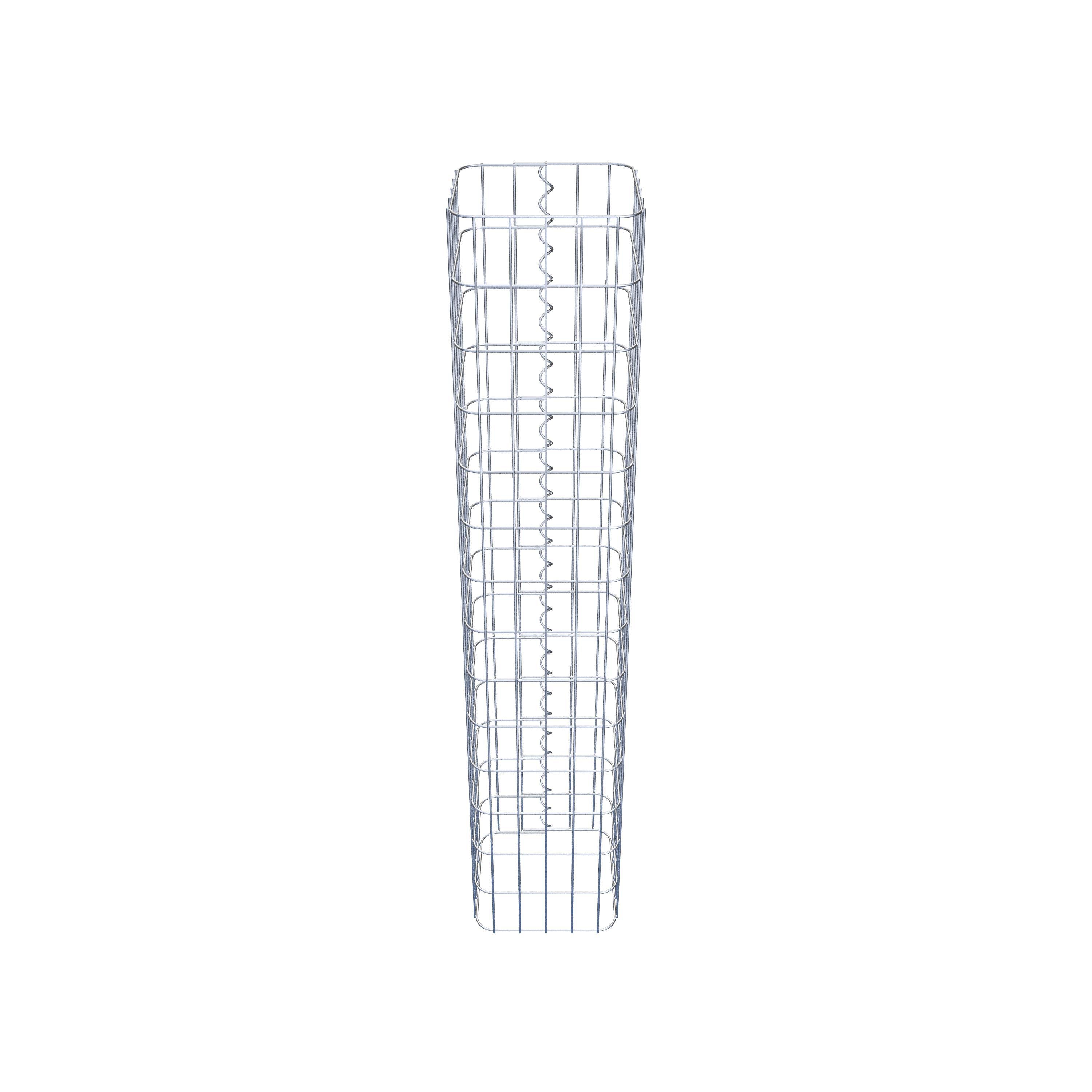 Gabionensäule 27 x 27 cm, MW 5 x 10 cm eckig