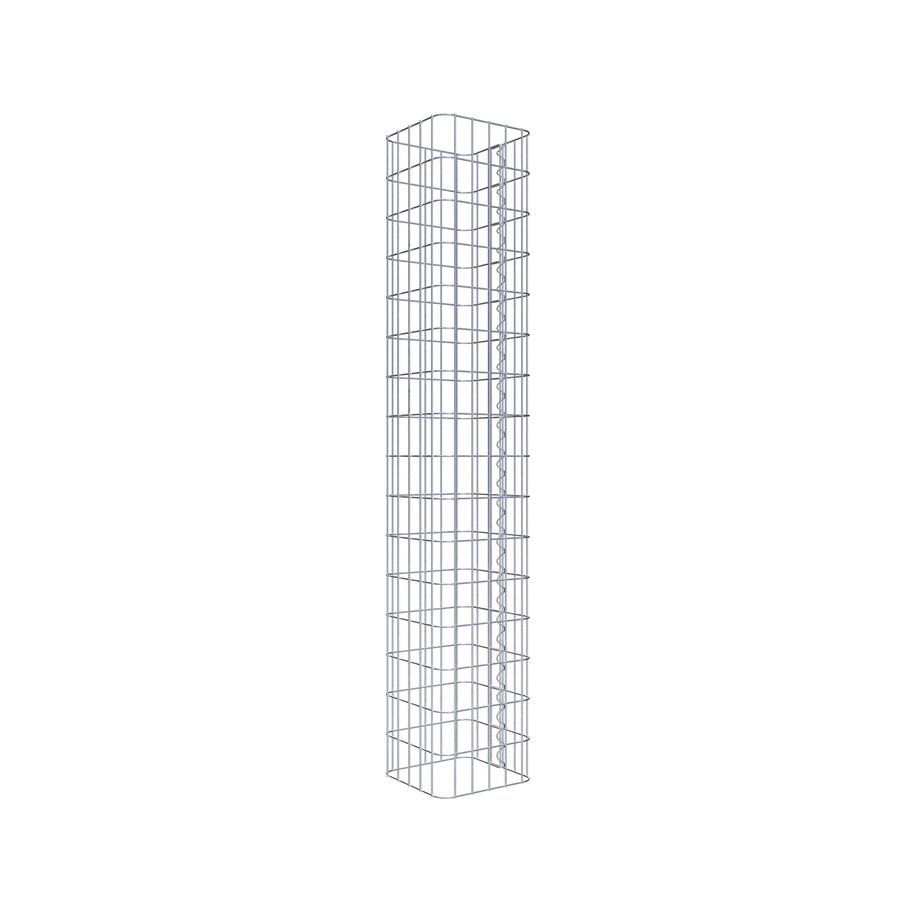 Gabionensäule 27 x 27 cm, MW 5 x 10 cm eckig