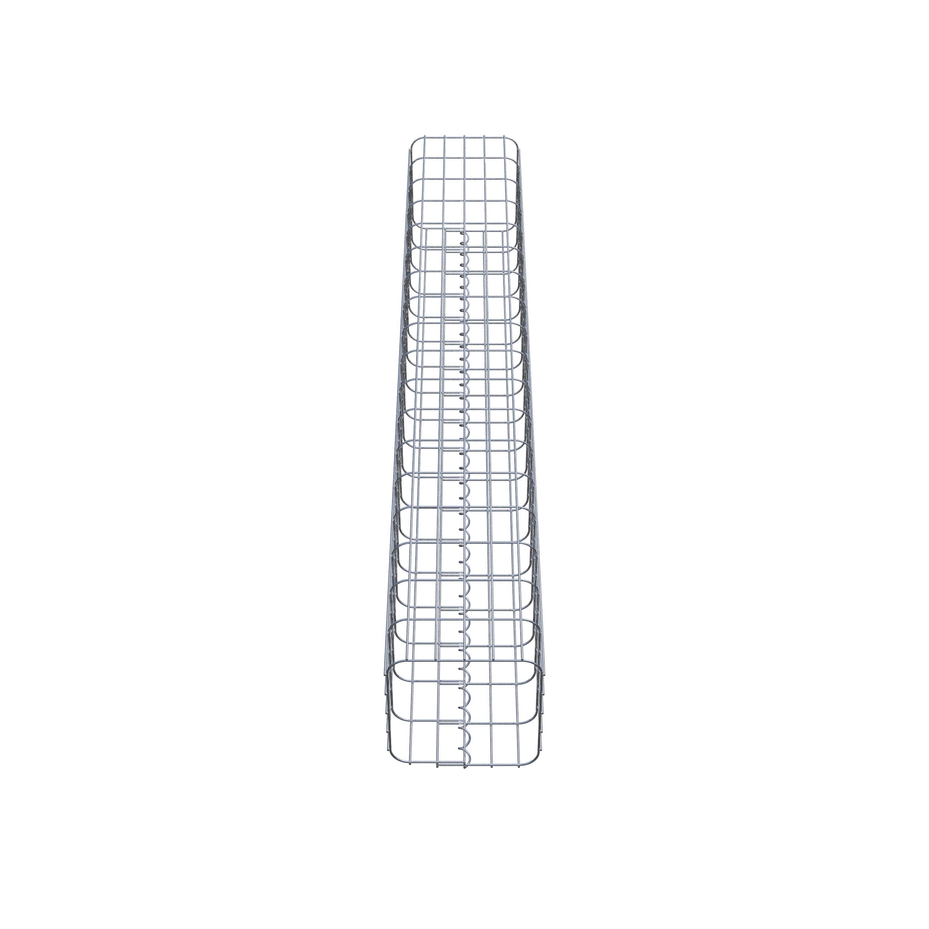 Gabionensäule 27 x 27 cm, MW 5 x 10 cm eckig