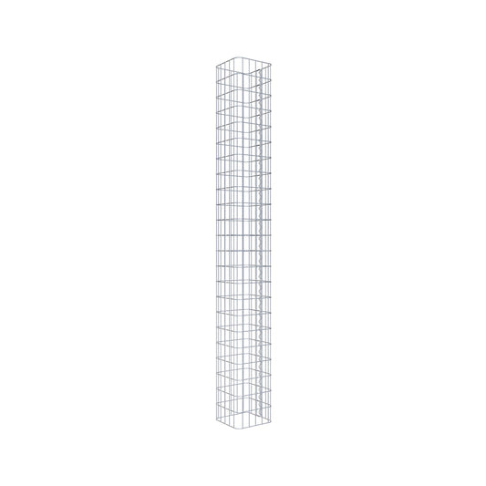 Gabion column 27 x 27 cm, MW 5 x 10 cm square