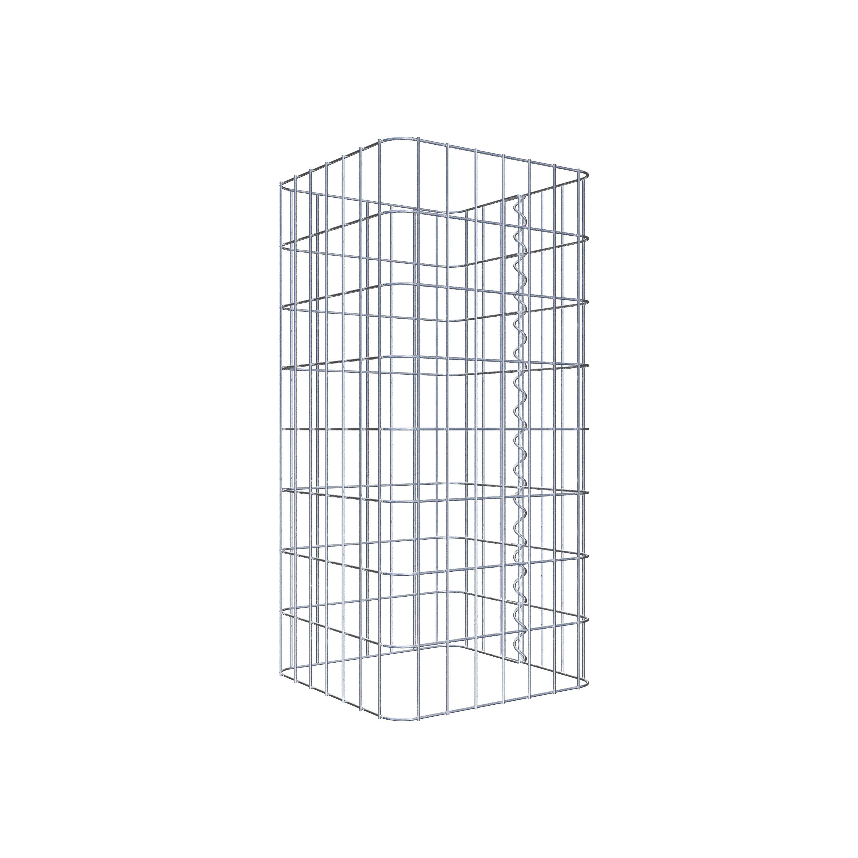 Gabionensäule 37 x 37 cm, MW 5 x 10 cm eckig