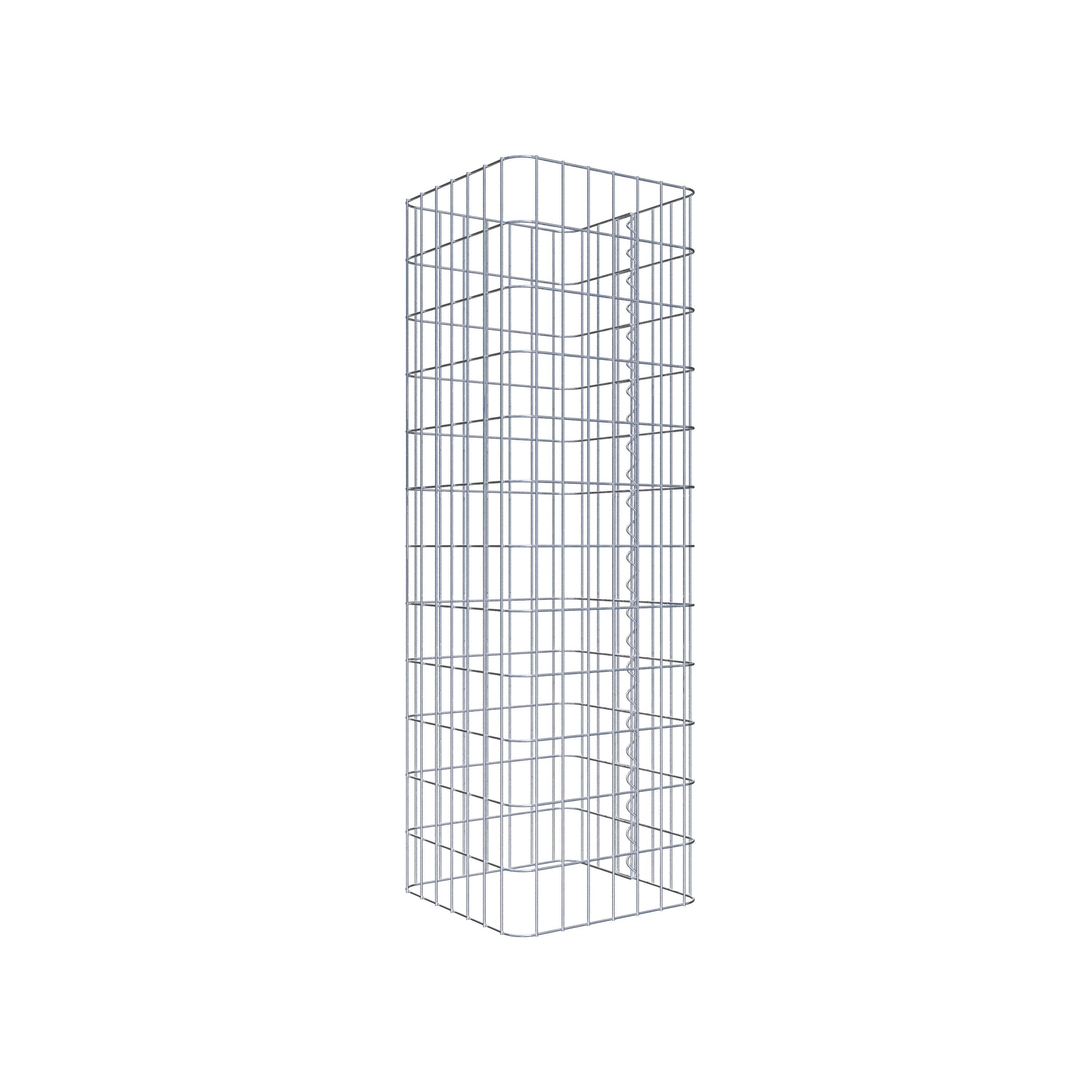 Gabionensäule 37 x 37 cm, MW 5 x 10 cm eckig