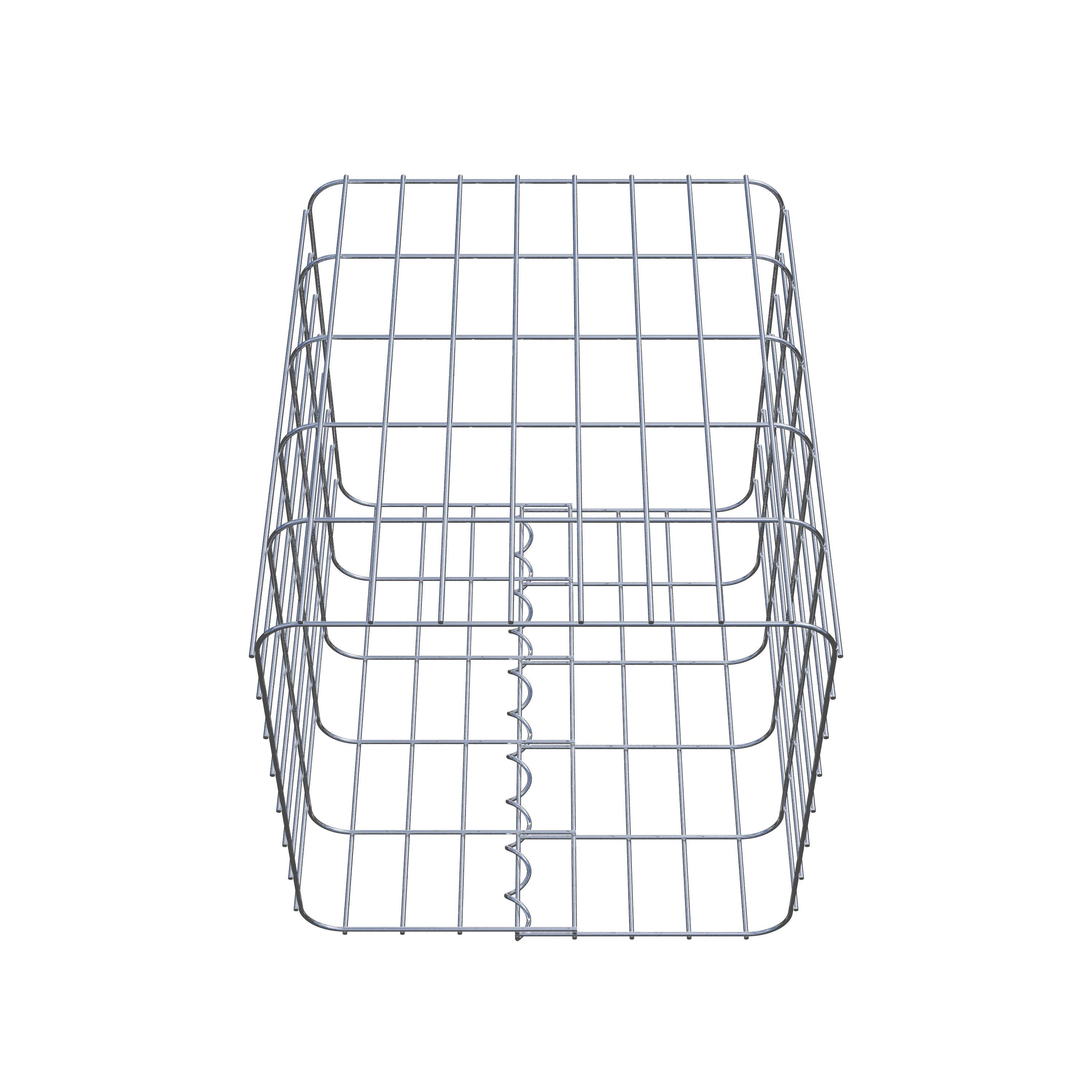 Colonne de gabion 42 x 42 cm, MW 5 x 10 cm carré