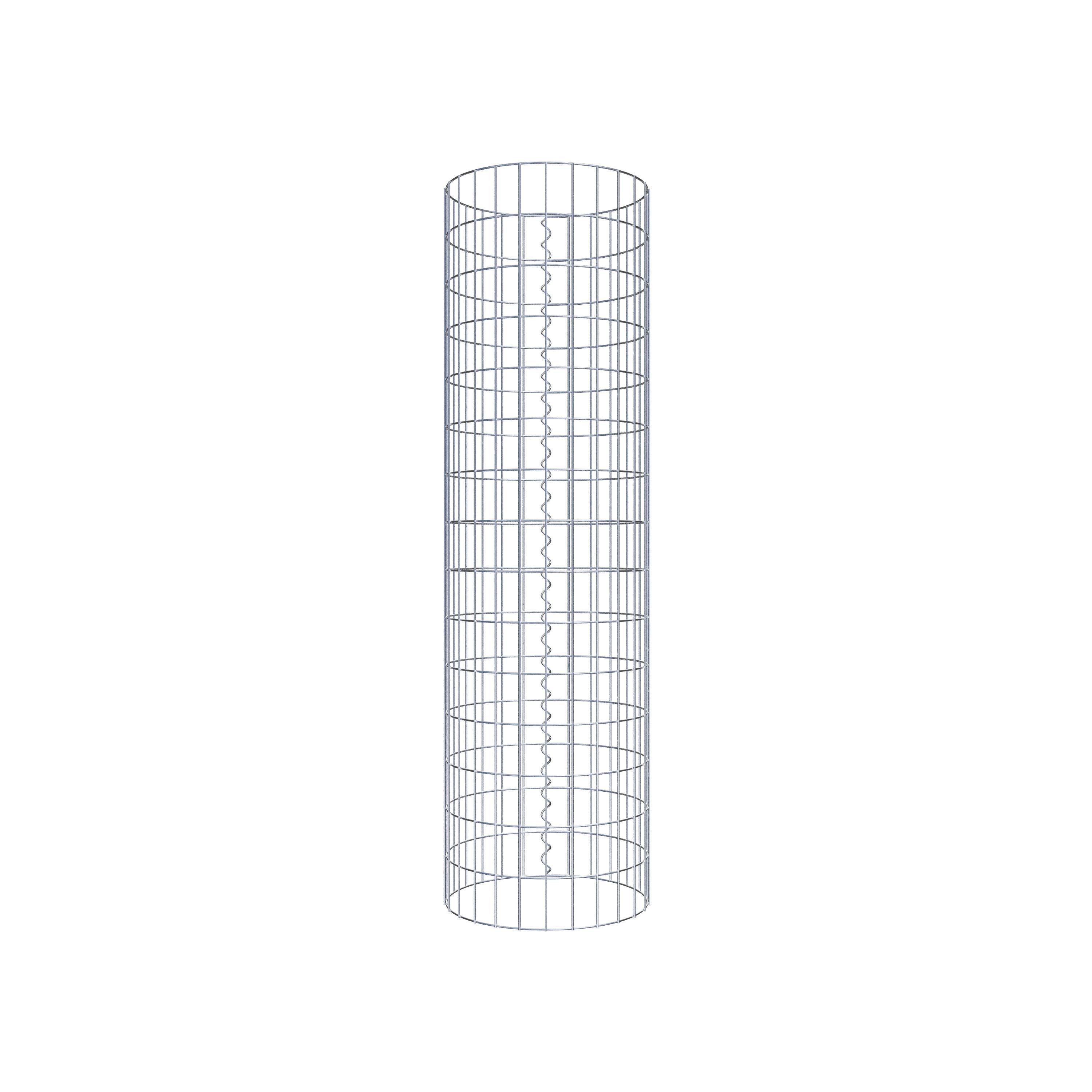 Colonne de gabion diamètre 42 cm, MW 5 x 10 cm rond