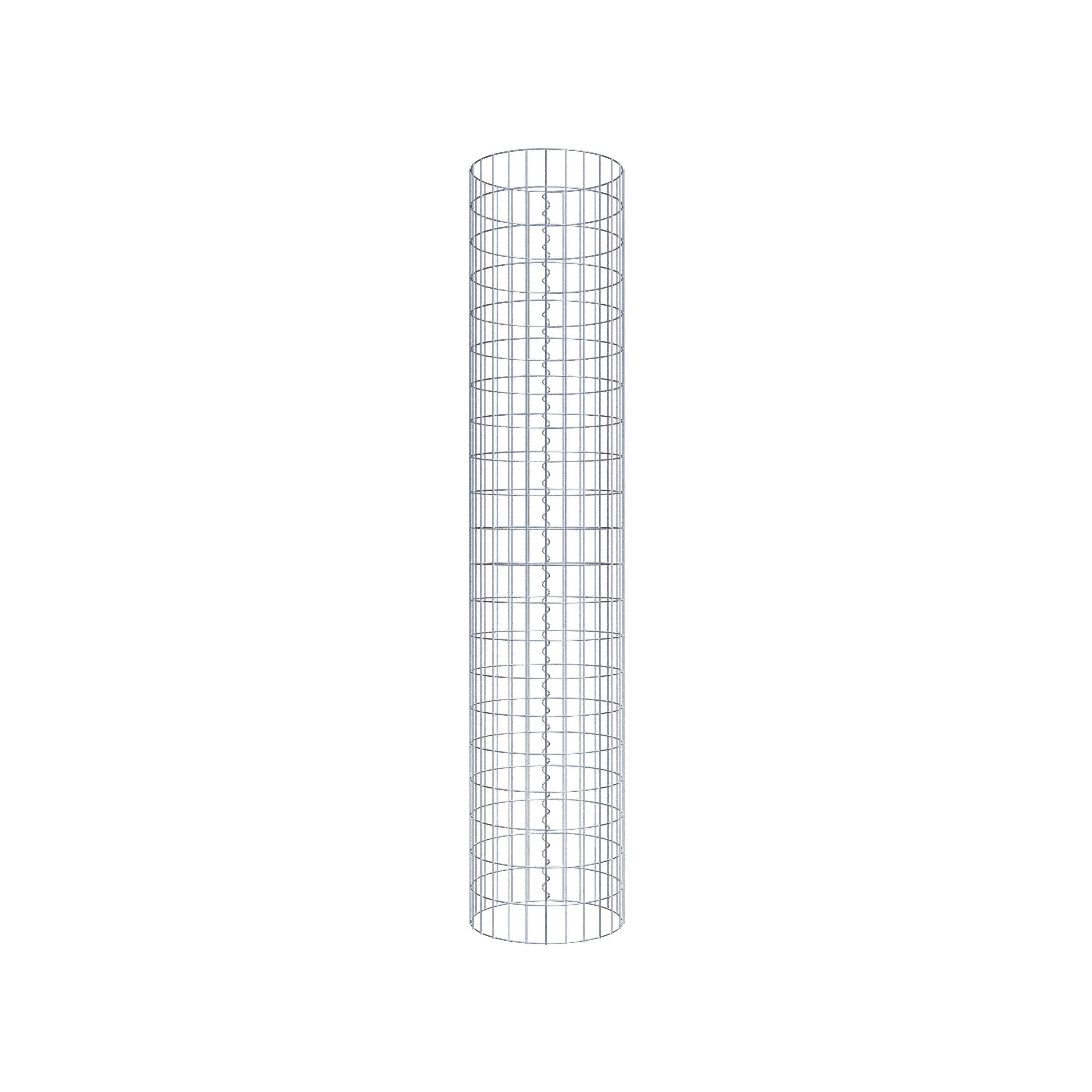 Colonne de gabion diamètre 42 cm, MW 5 x 10 cm rond