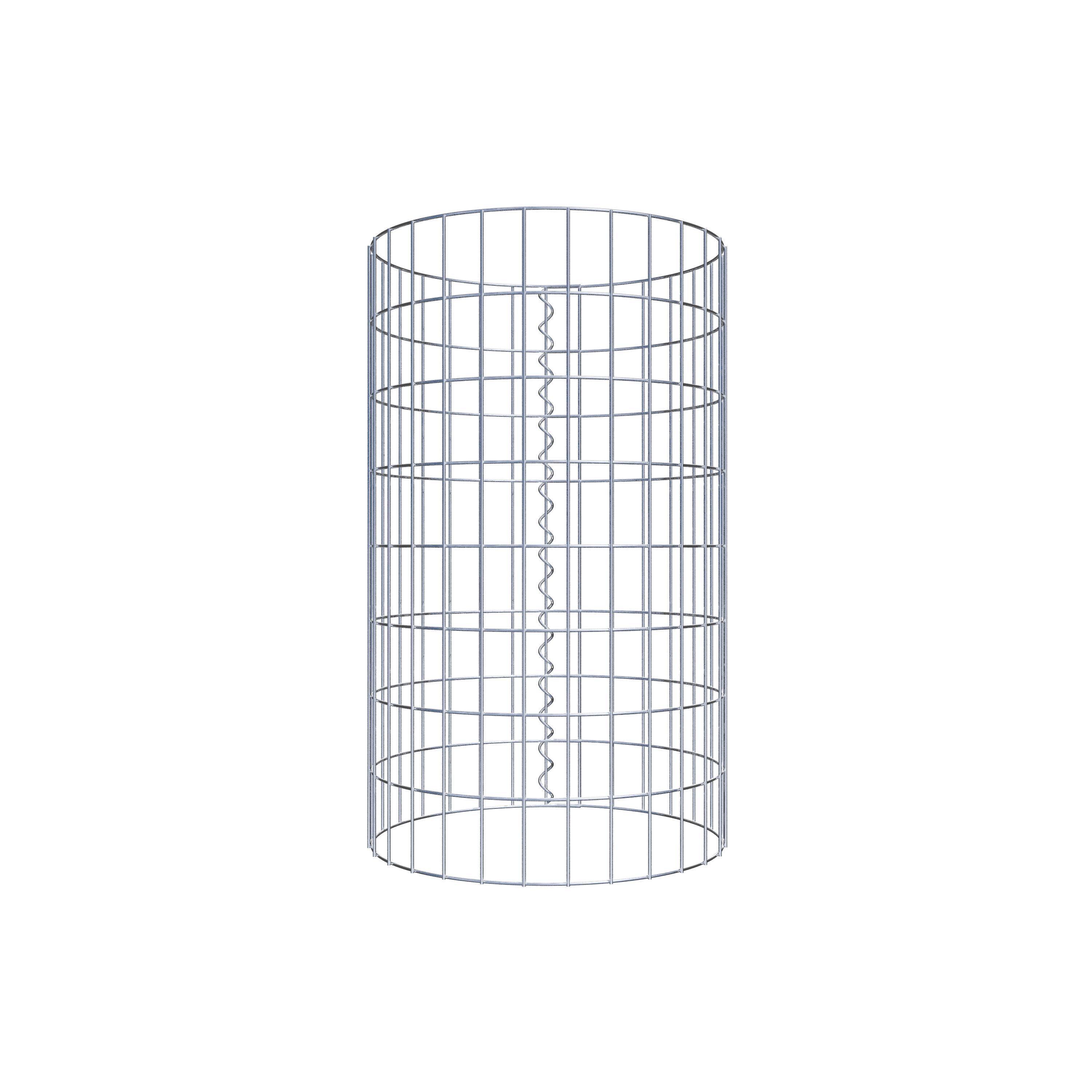 Gabionensäule Durchmesser 47 cm, MW 5 x 10 cm rund