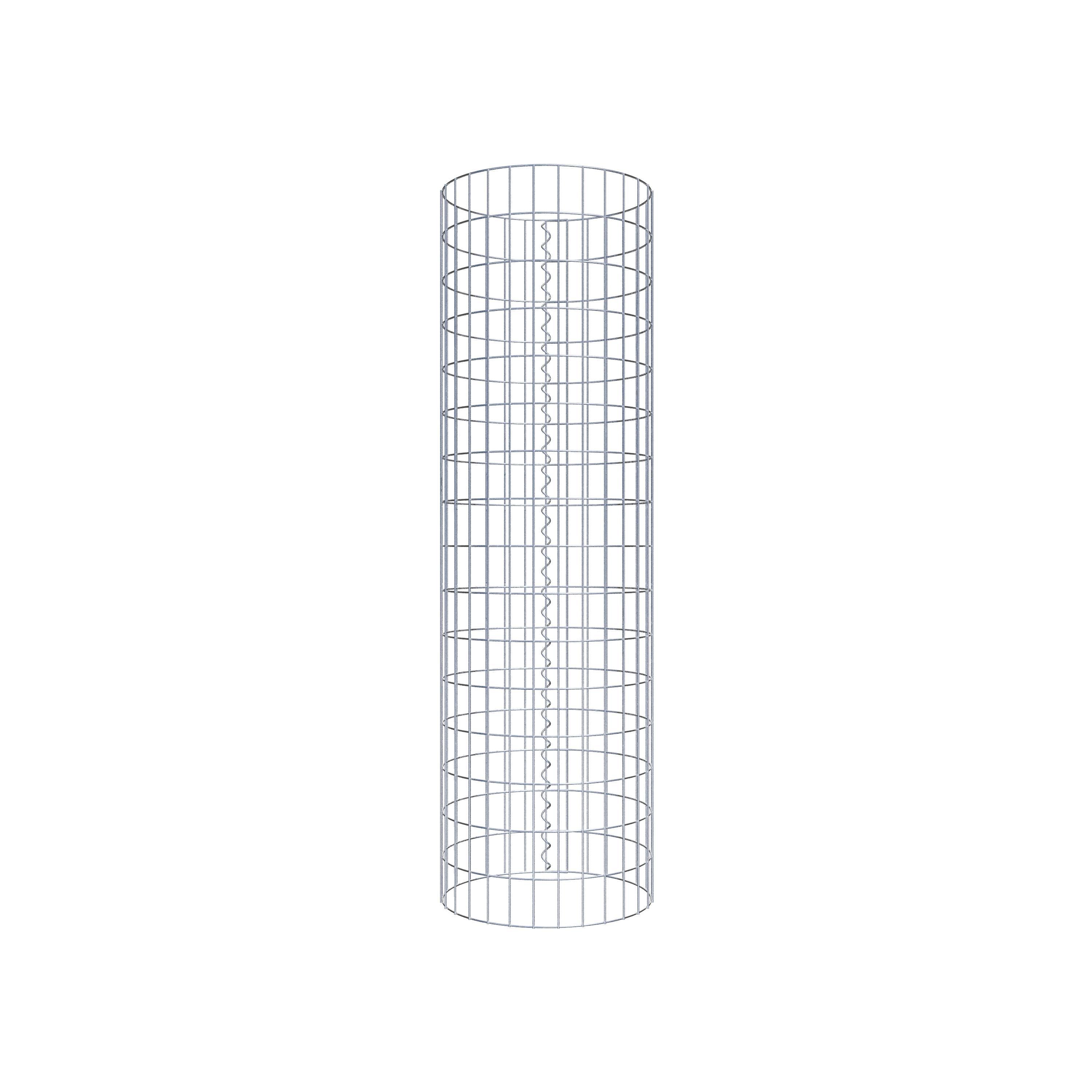 Gabionensäule Durchmesser 47 cm, MW 5 x 10 cm rund