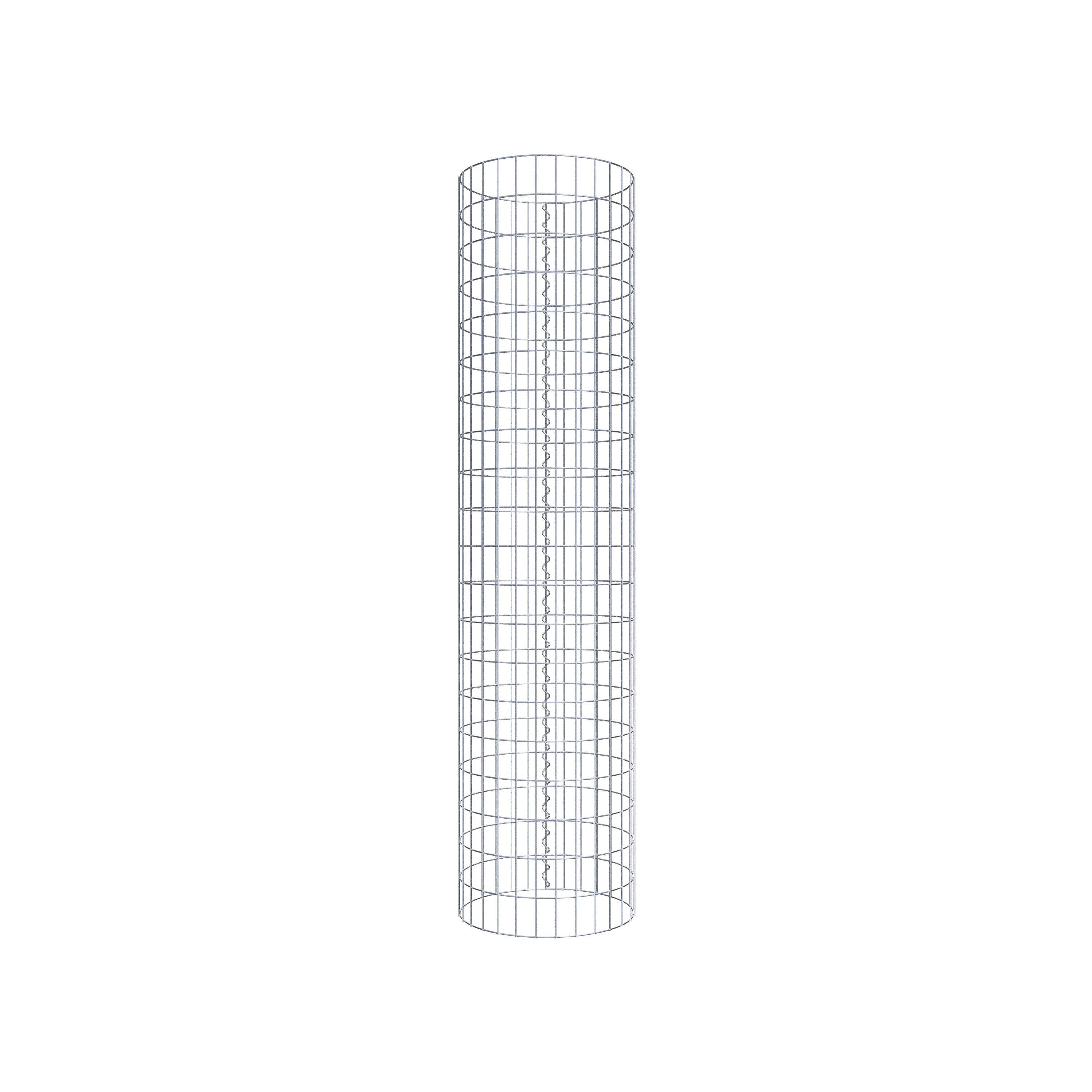 Gabionensäule Durchmesser 47 cm, MW 5 x 10 cm rund