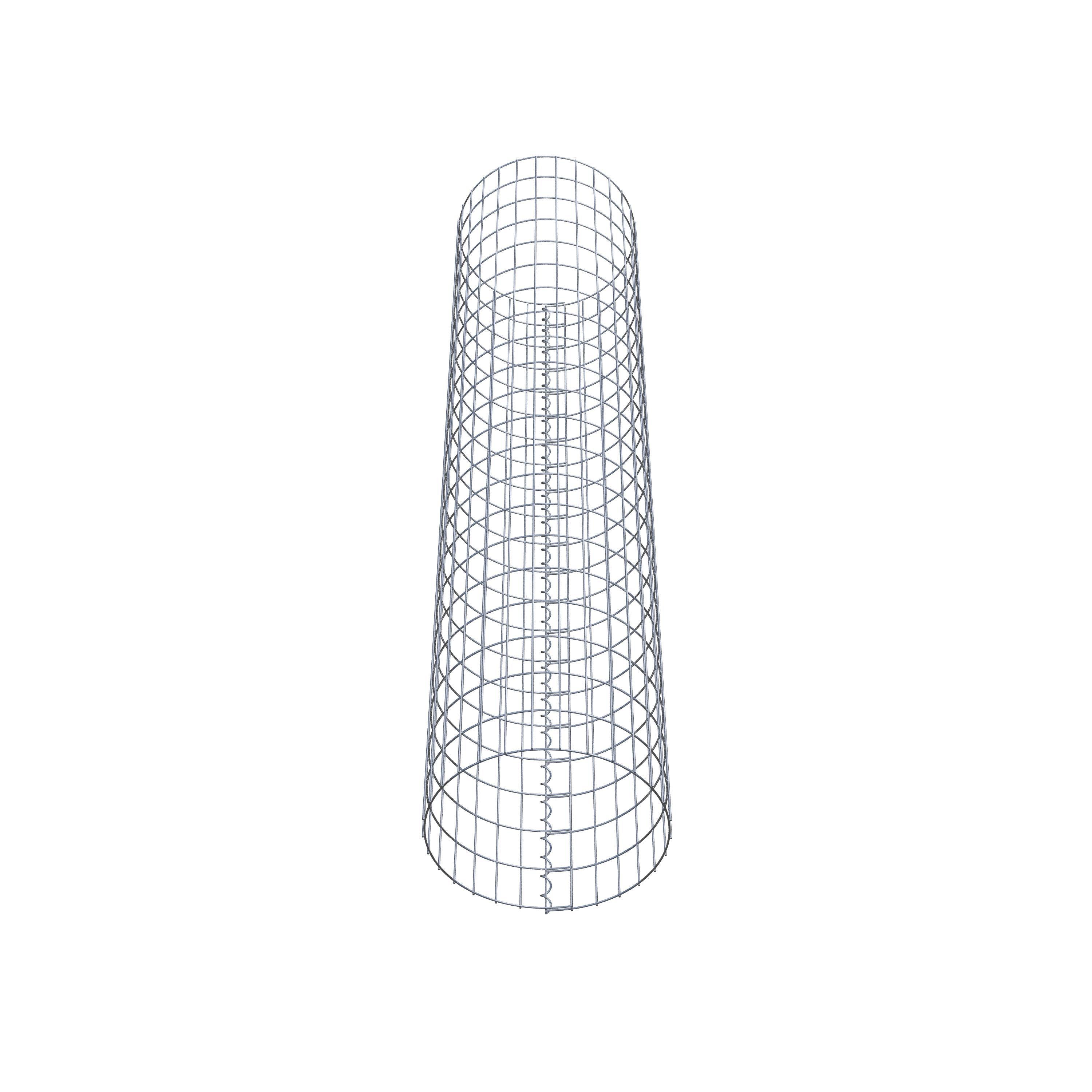 Gabionensäule Durchmesser 47 cm, MW 5 x 10 cm rund