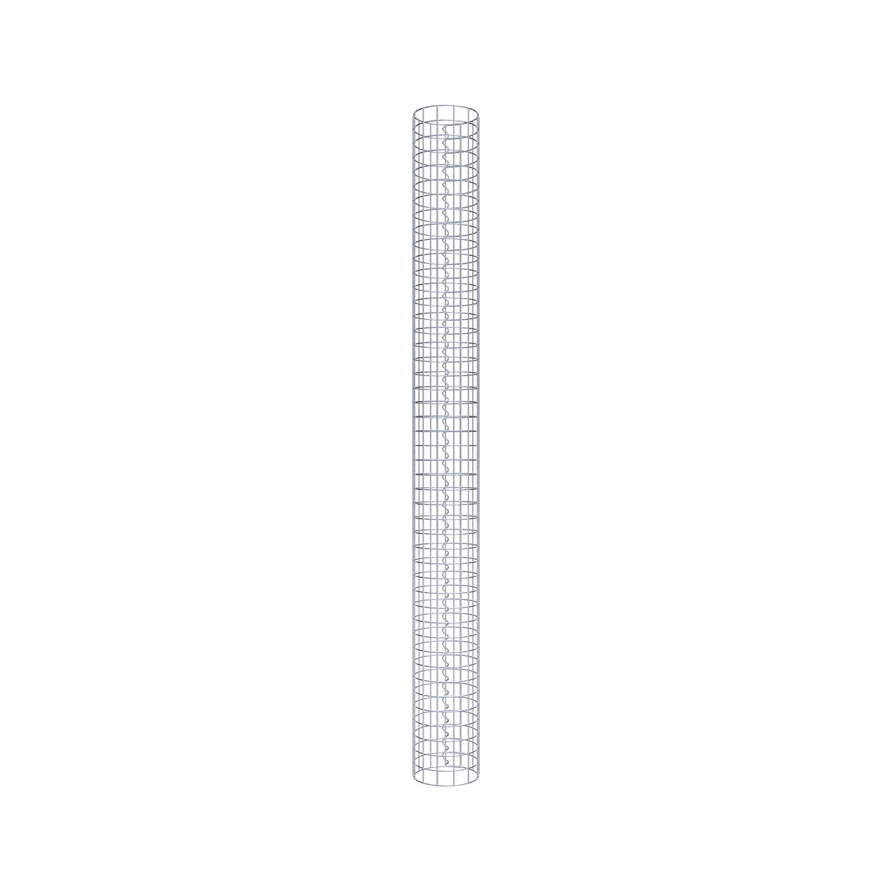 Gabionensäule Durchmesser 22 cm MW 5 x 5 cm rund