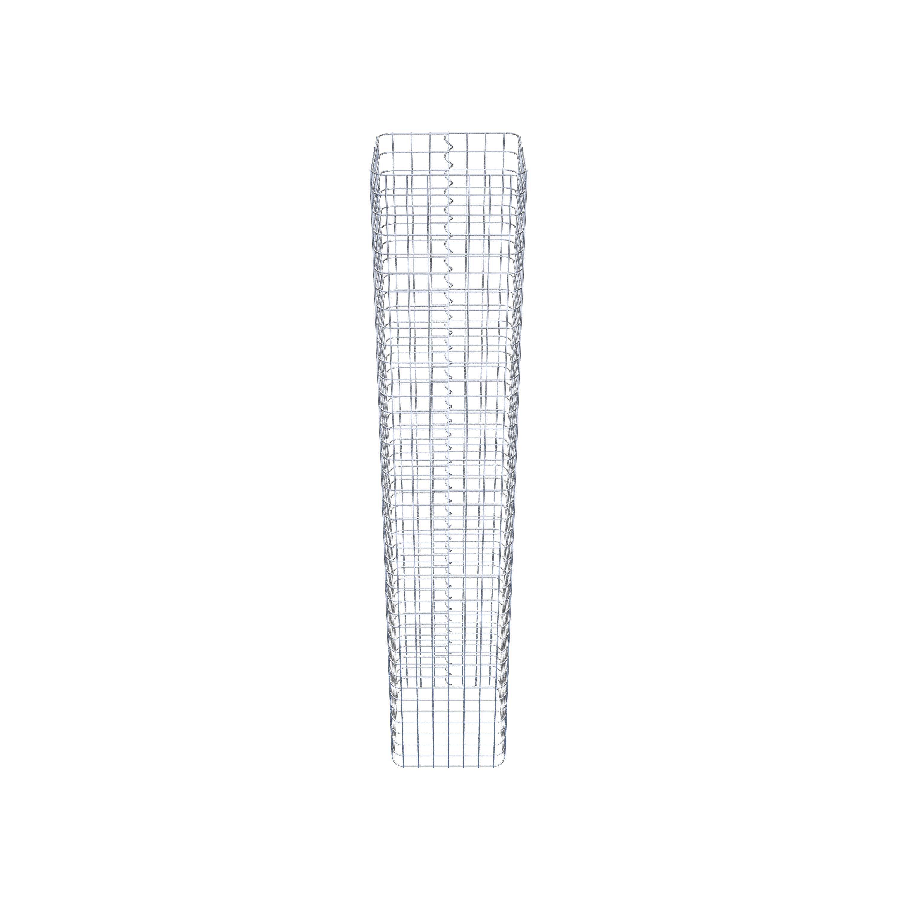 Colonne de gabion 37 x 37 cm MW 5 x 5 cm carré