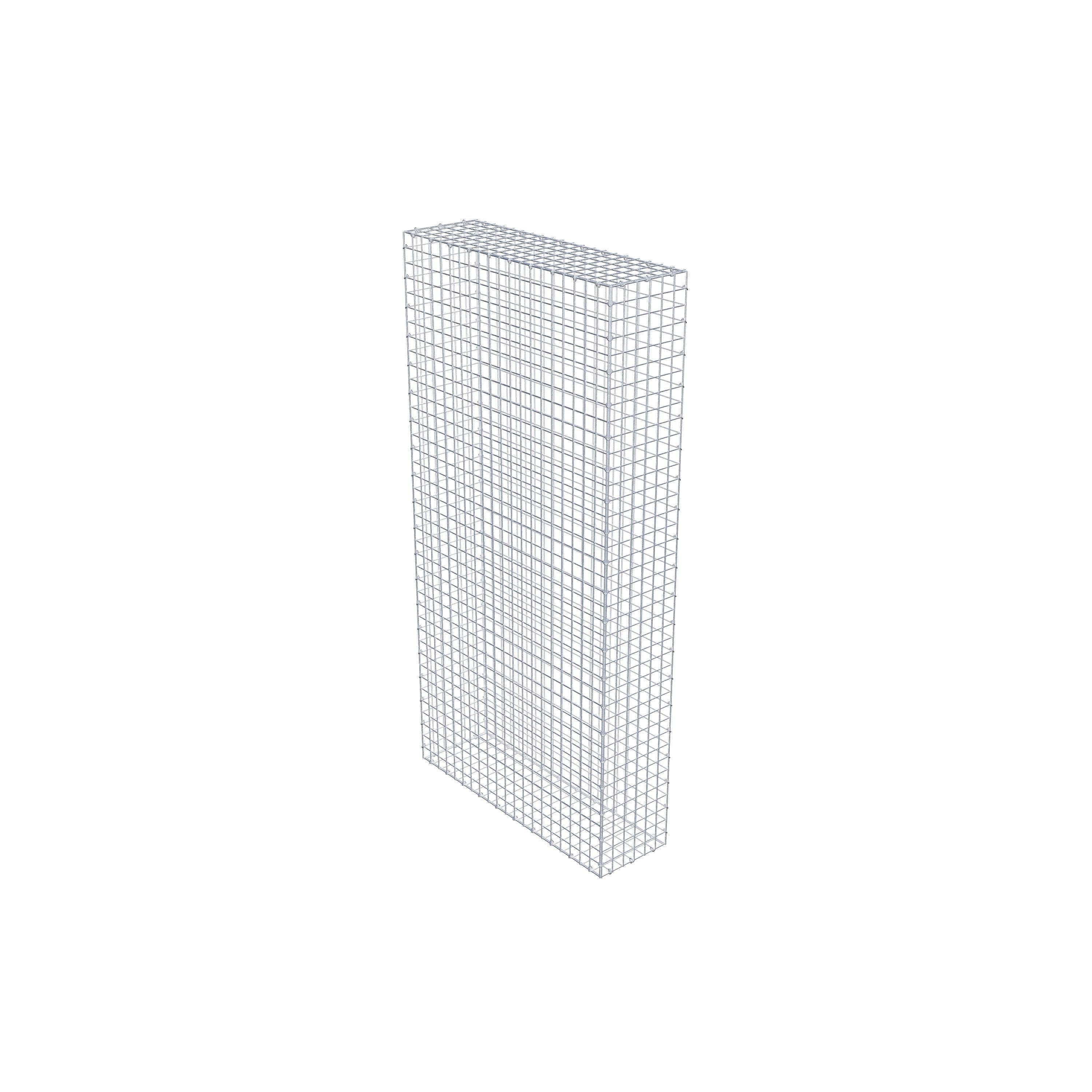 Gabion 200 cm x 100 cm x 30 cm (L x H x D), maskstorlek 5 cm x 5 cm, C-ring